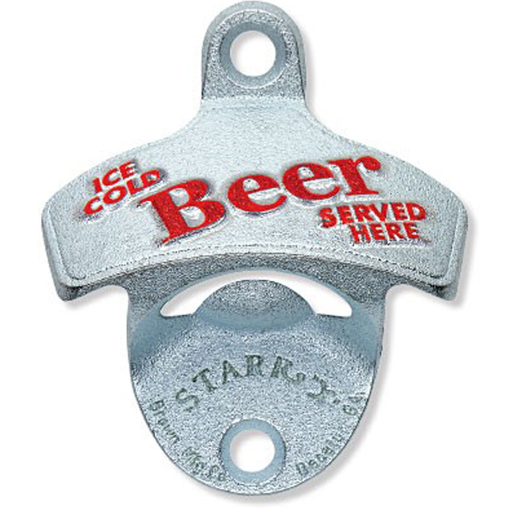 Starr X Wandflaschenöffner "Ice Cold Beer Served Here"