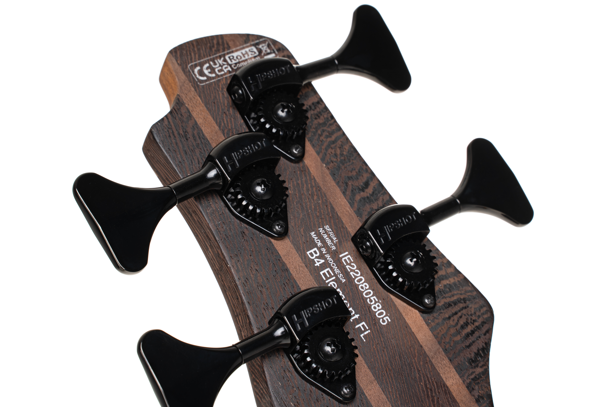 B4 Element Fretless Bass Open Pore Trans Black