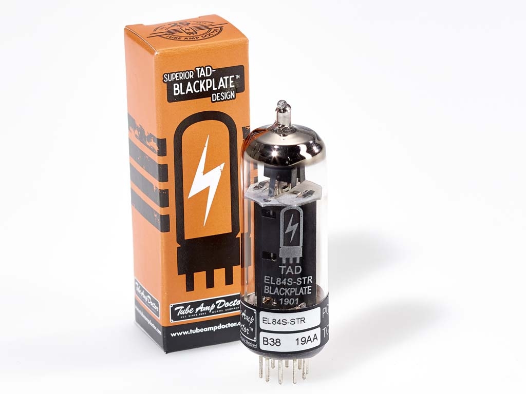 EL84S-STR Blackplate Tubes Premium Matched