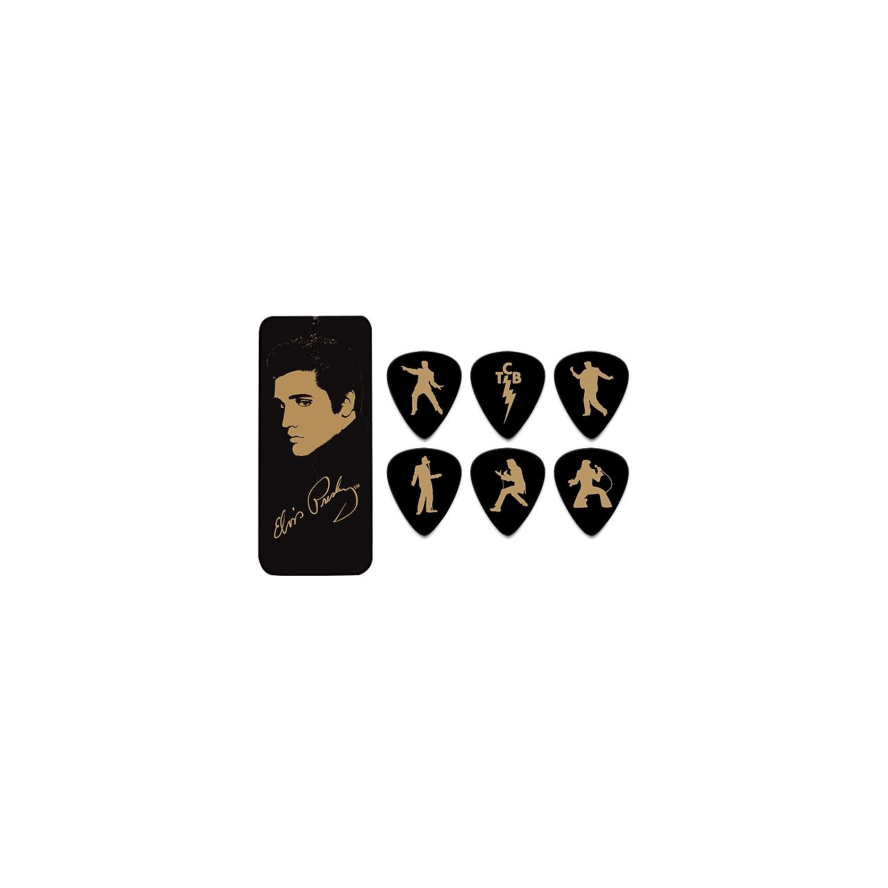 Elvis Presley ''Portrait'' Pick Tin