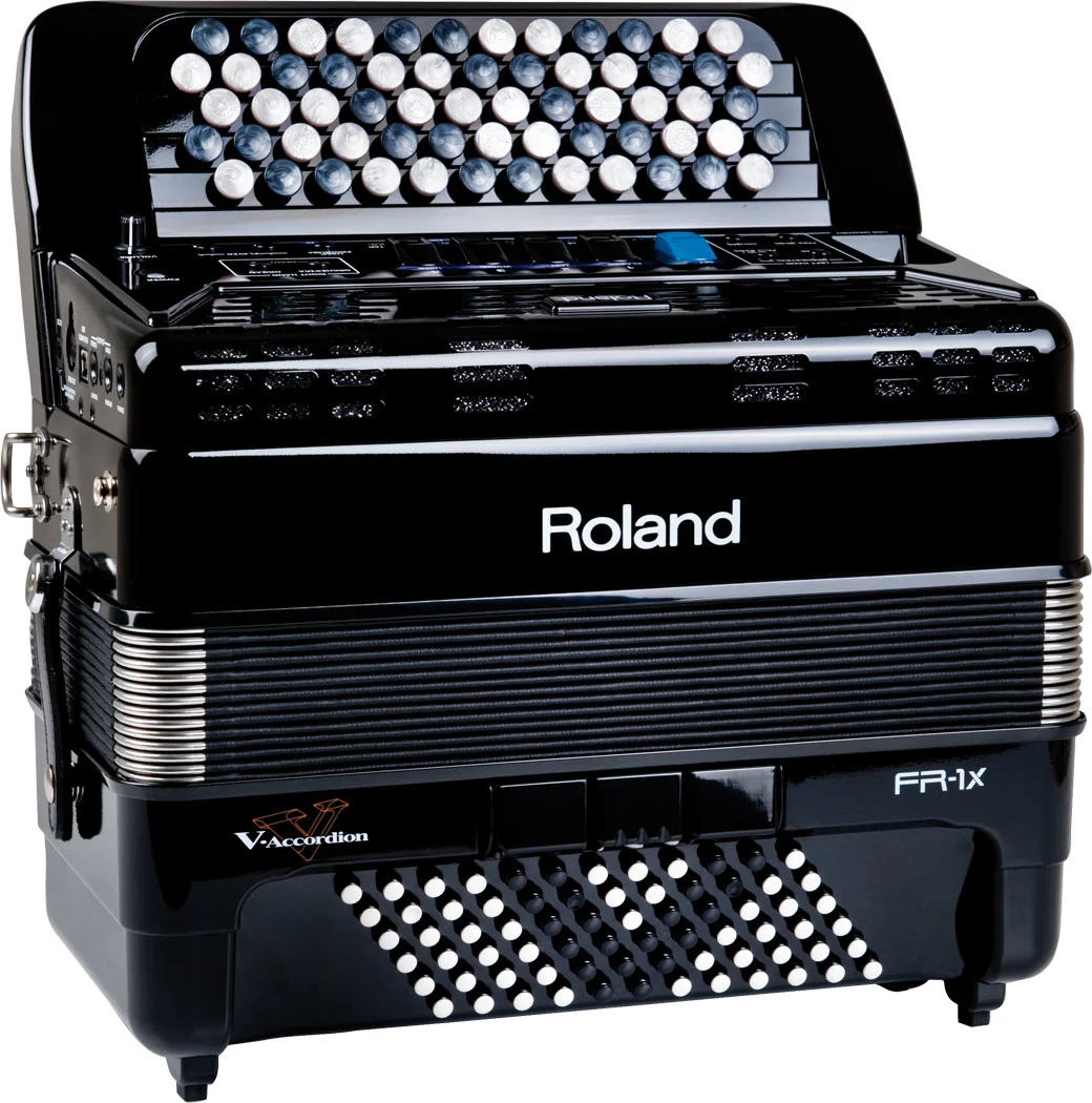 FR-1XB BK Digitales Knopfakkordeon