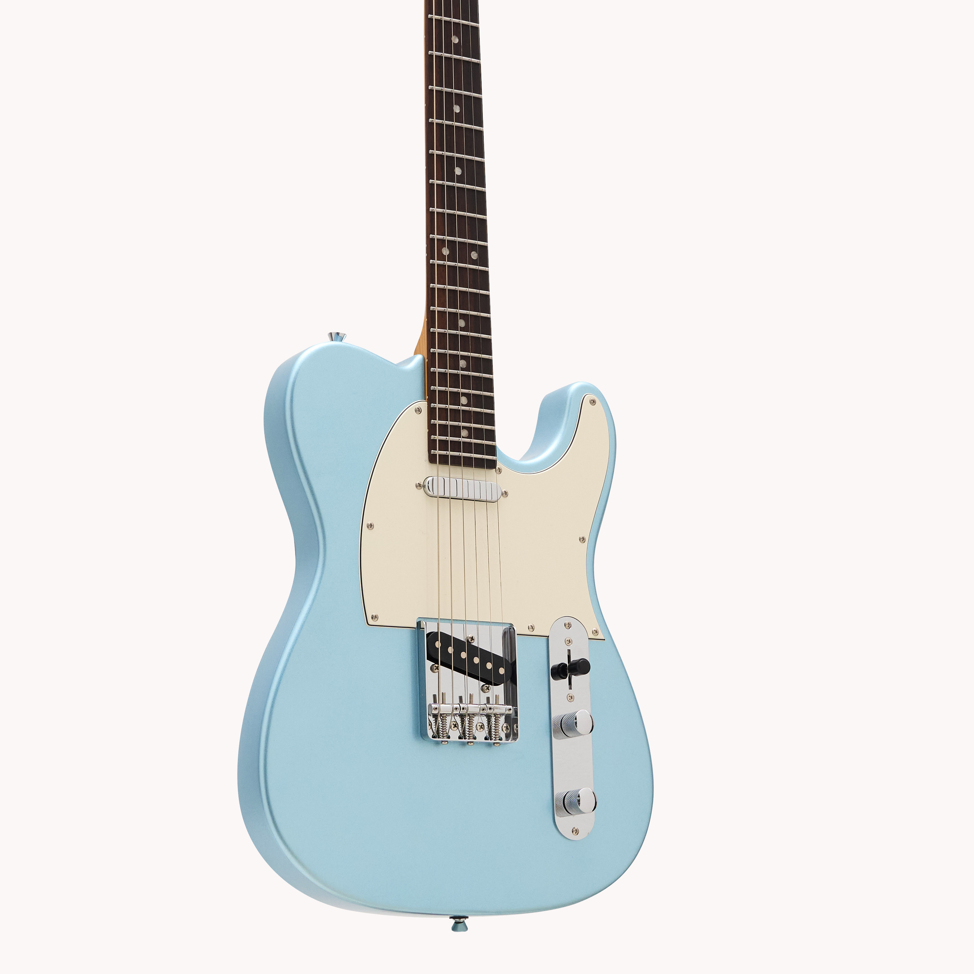 KT-Classic Rosewood Metallic Ice Blue E-Gitarre