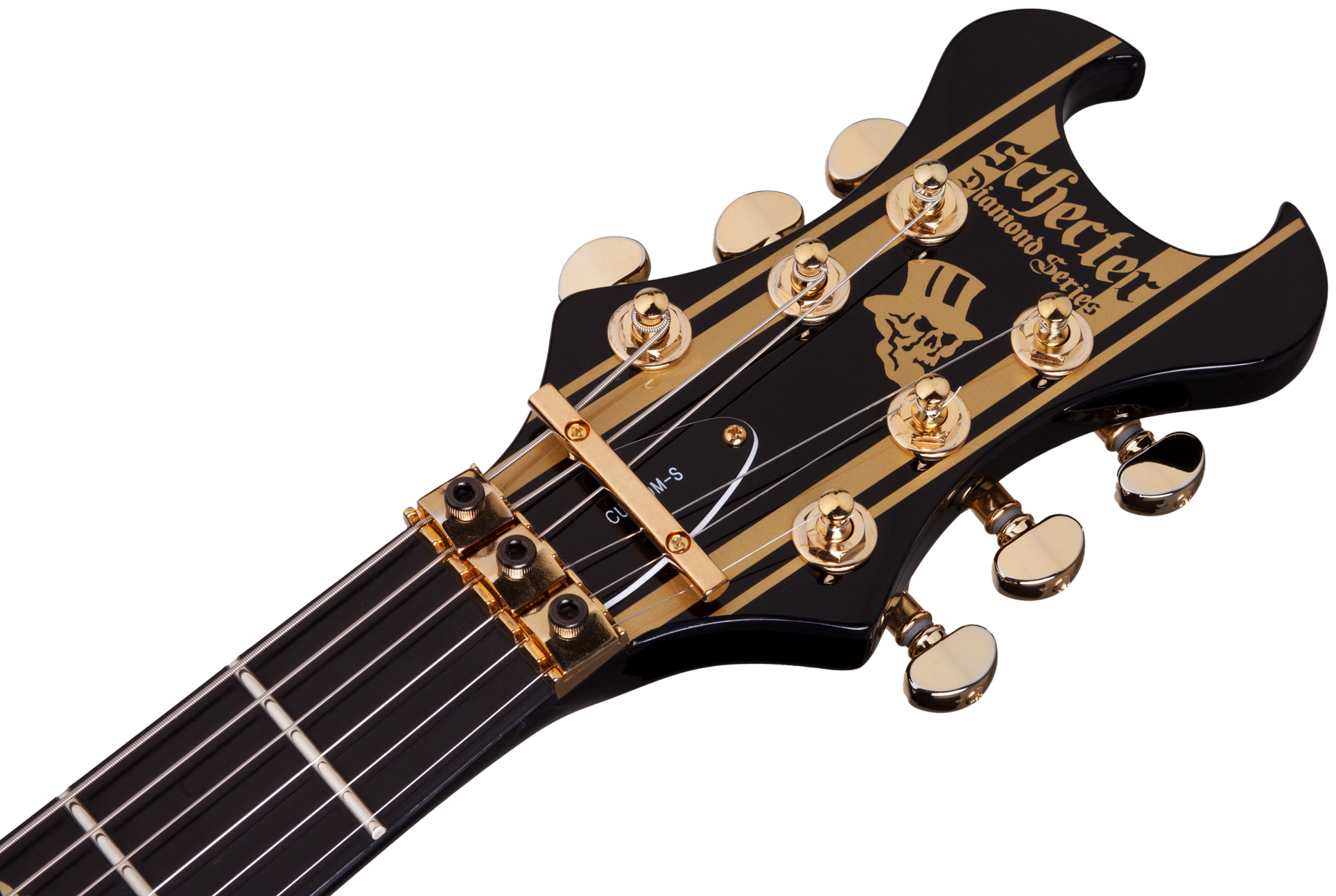 Synyster Gates Custom S Black/Gold Stripes