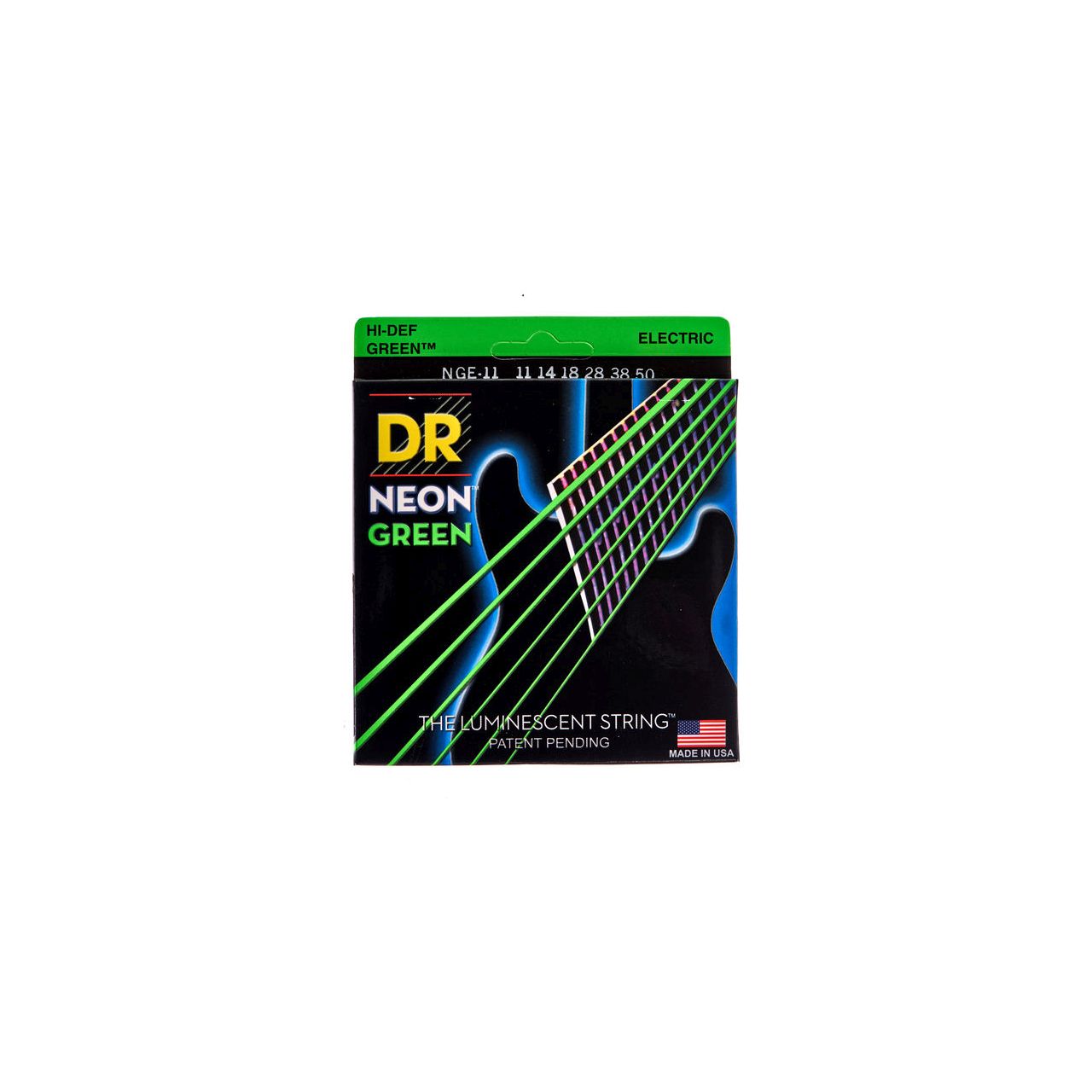 NGE-11 Hi Def Green Neon Satz 011-050 - Heavy