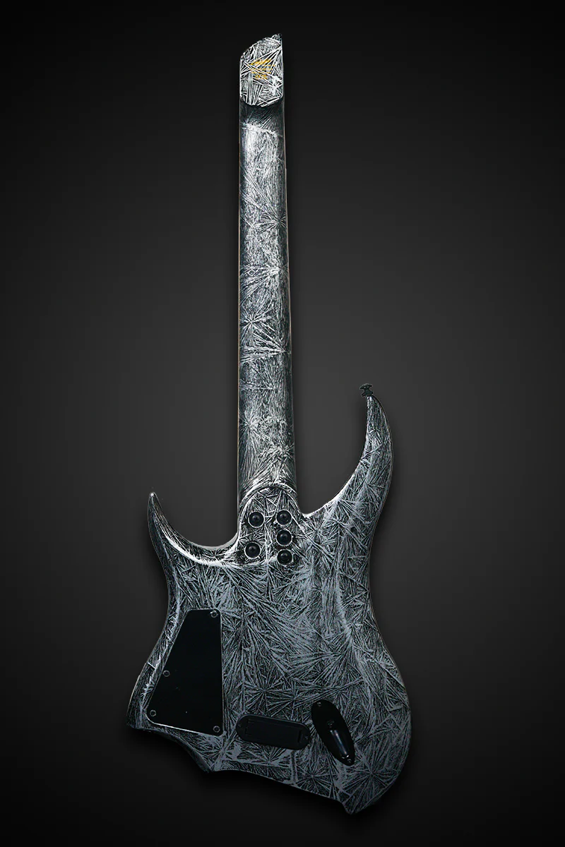Revenant 7-String Multiscale Headless E-Gitarre Gloss Black Ice