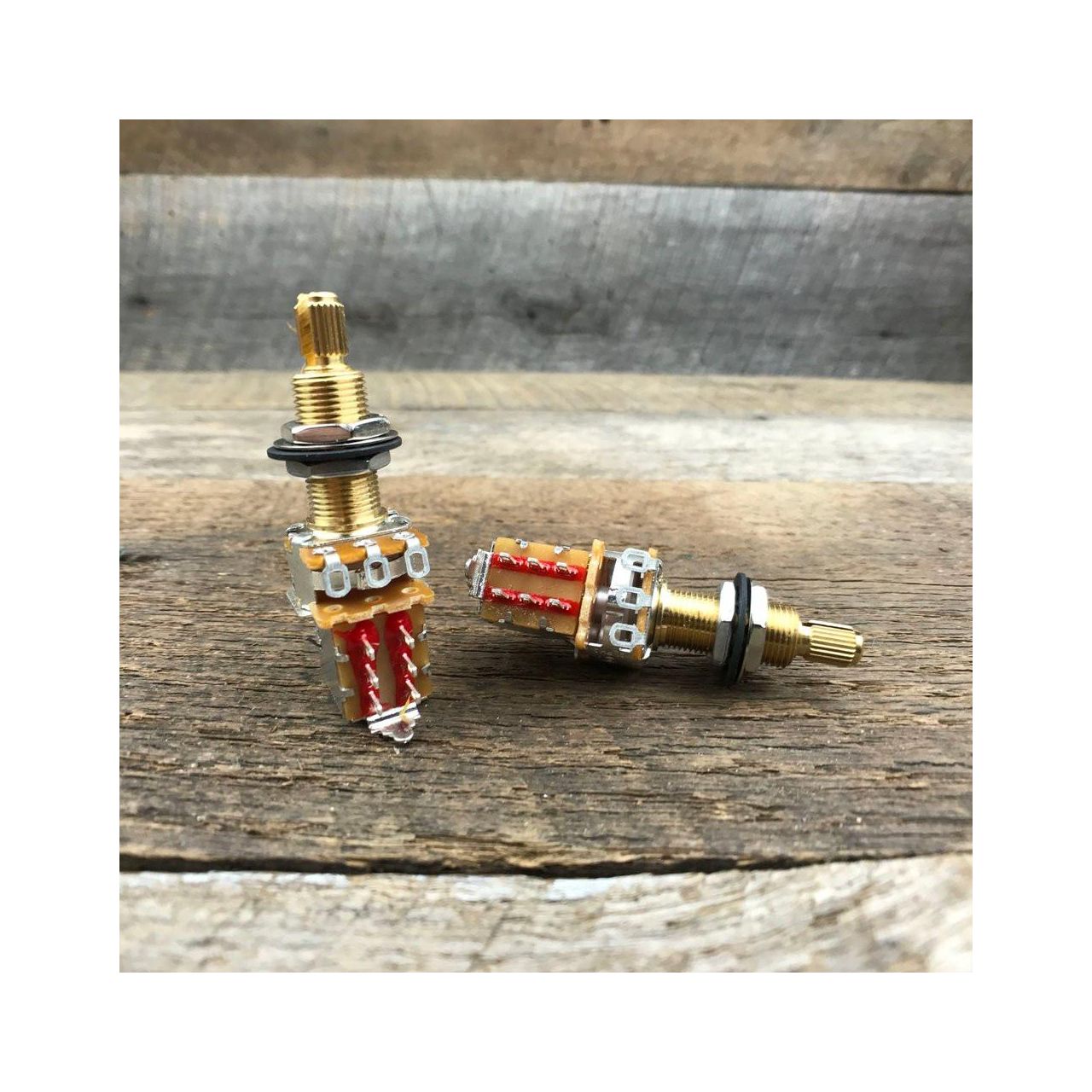 500K-Ohms Long-Split Push Pull Potentiometer