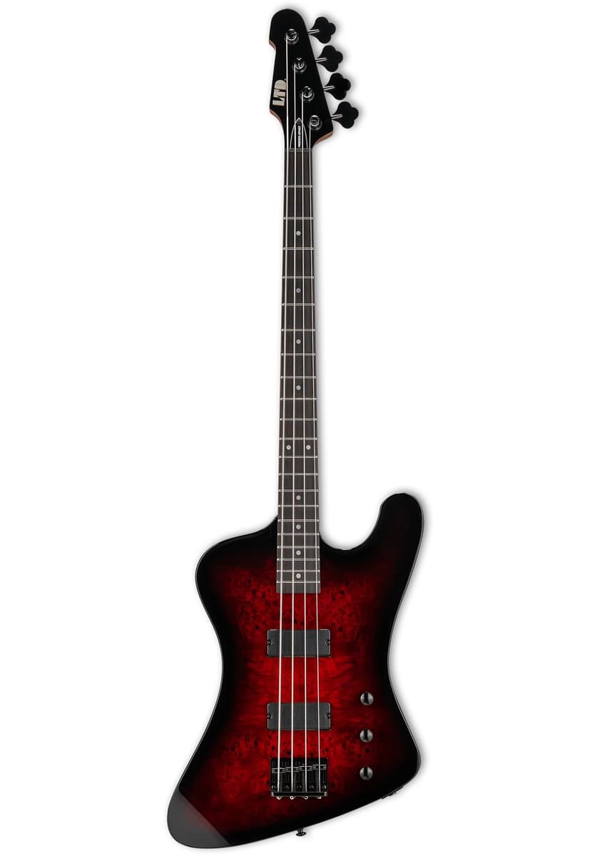 Phoenix 204DX Red Burst 4-String E-Bass
