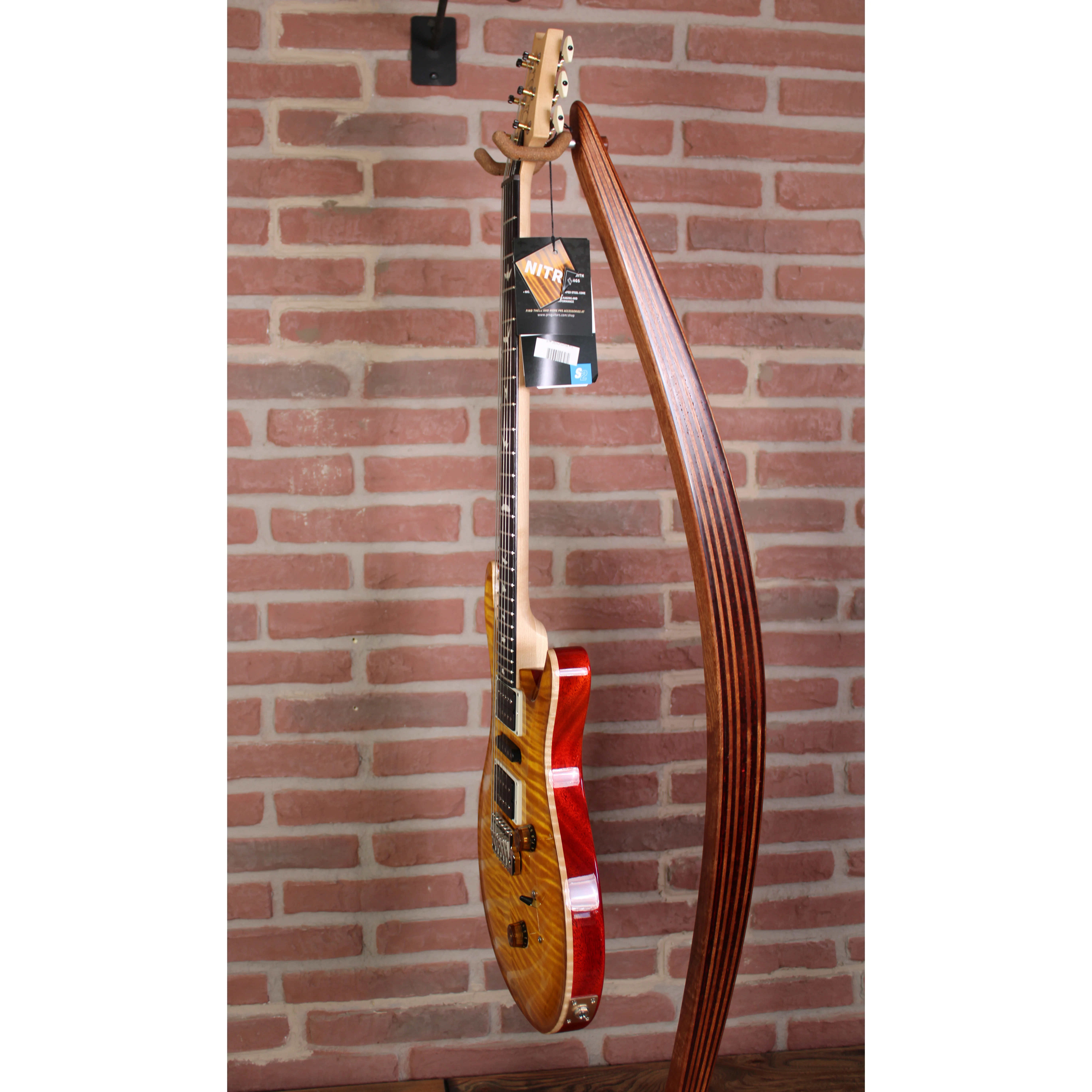 PRS CE 24 LTD McCarty Sunburst Seitenprofil Griffbrett und Hals