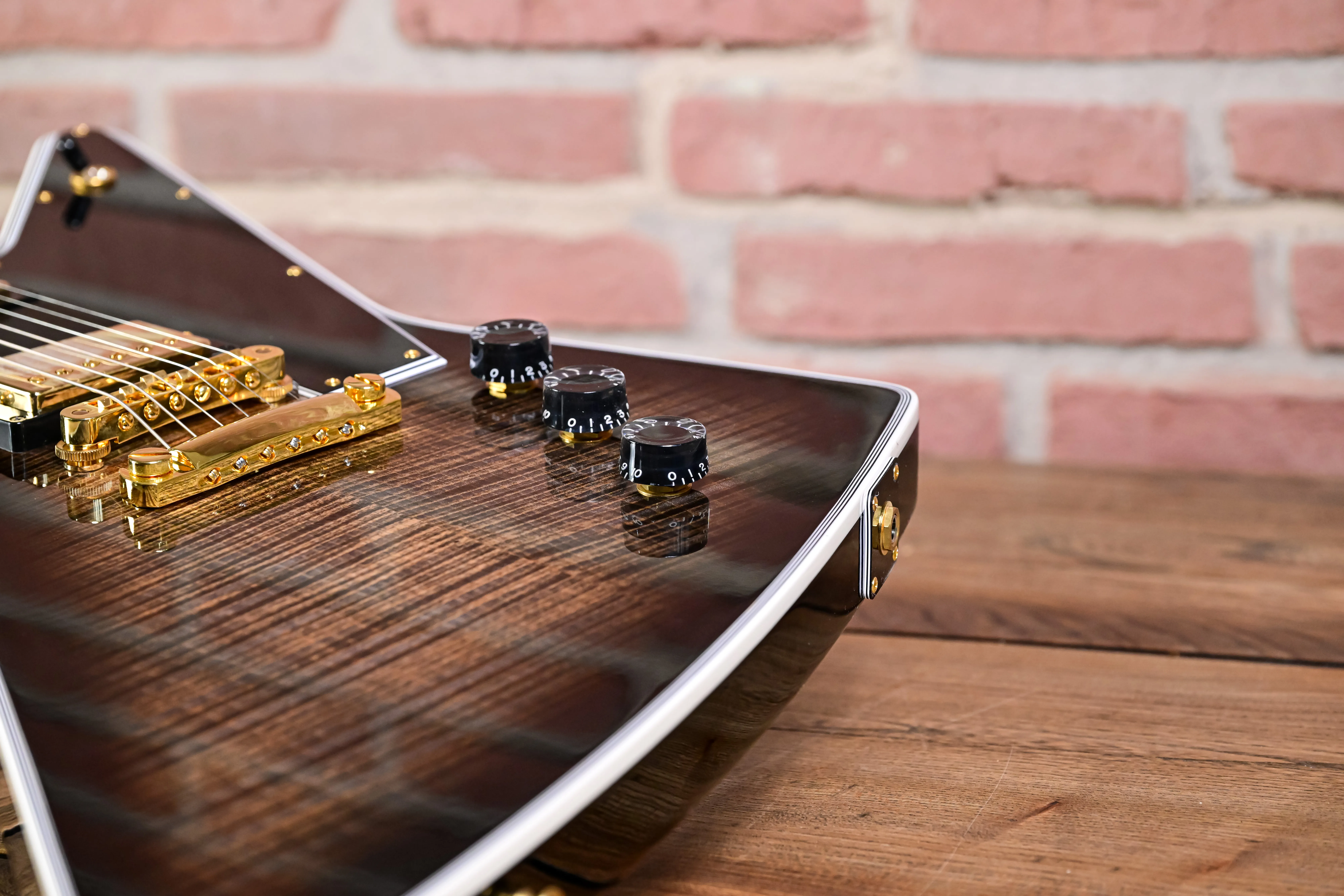 Explorer Custom Figured Cobra Burst VOS