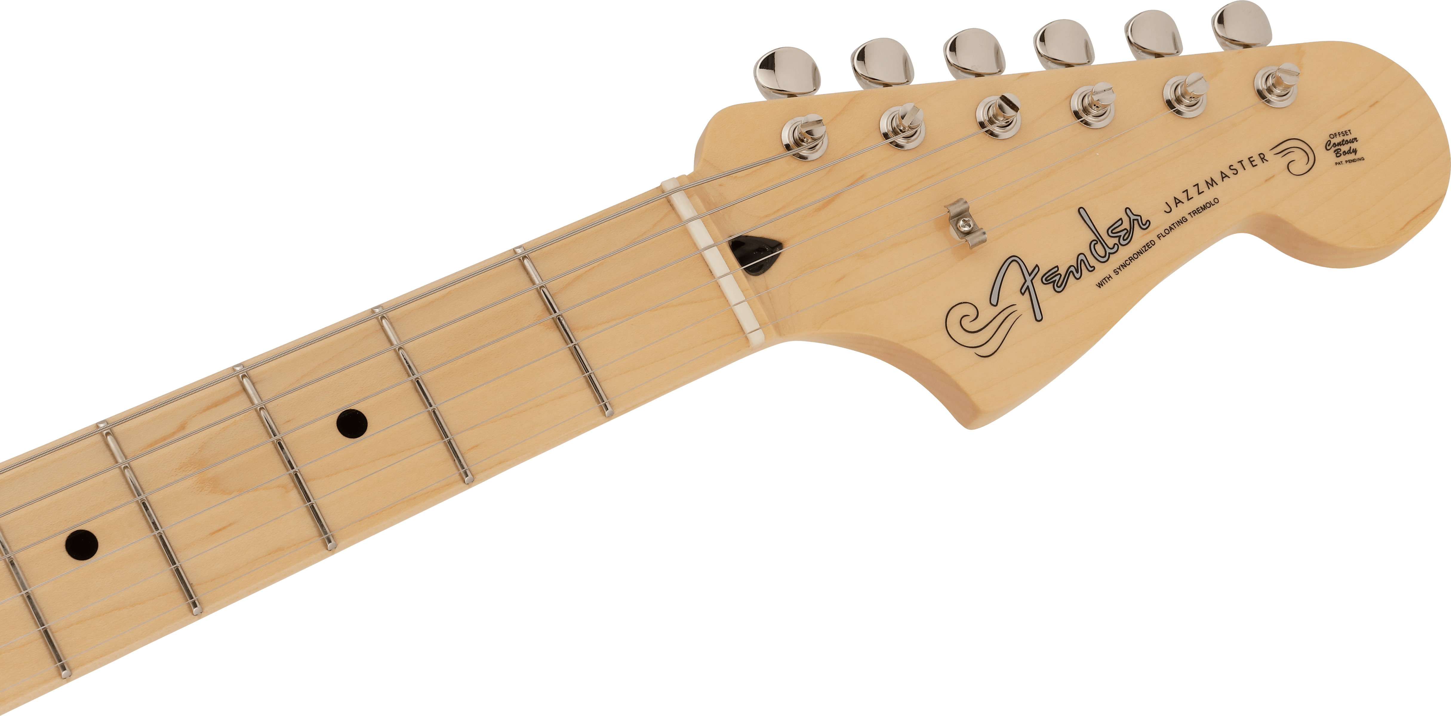 Made in Japan Hybrid II Jazzmaster®, Maple Fingerboard, Vintage Natural