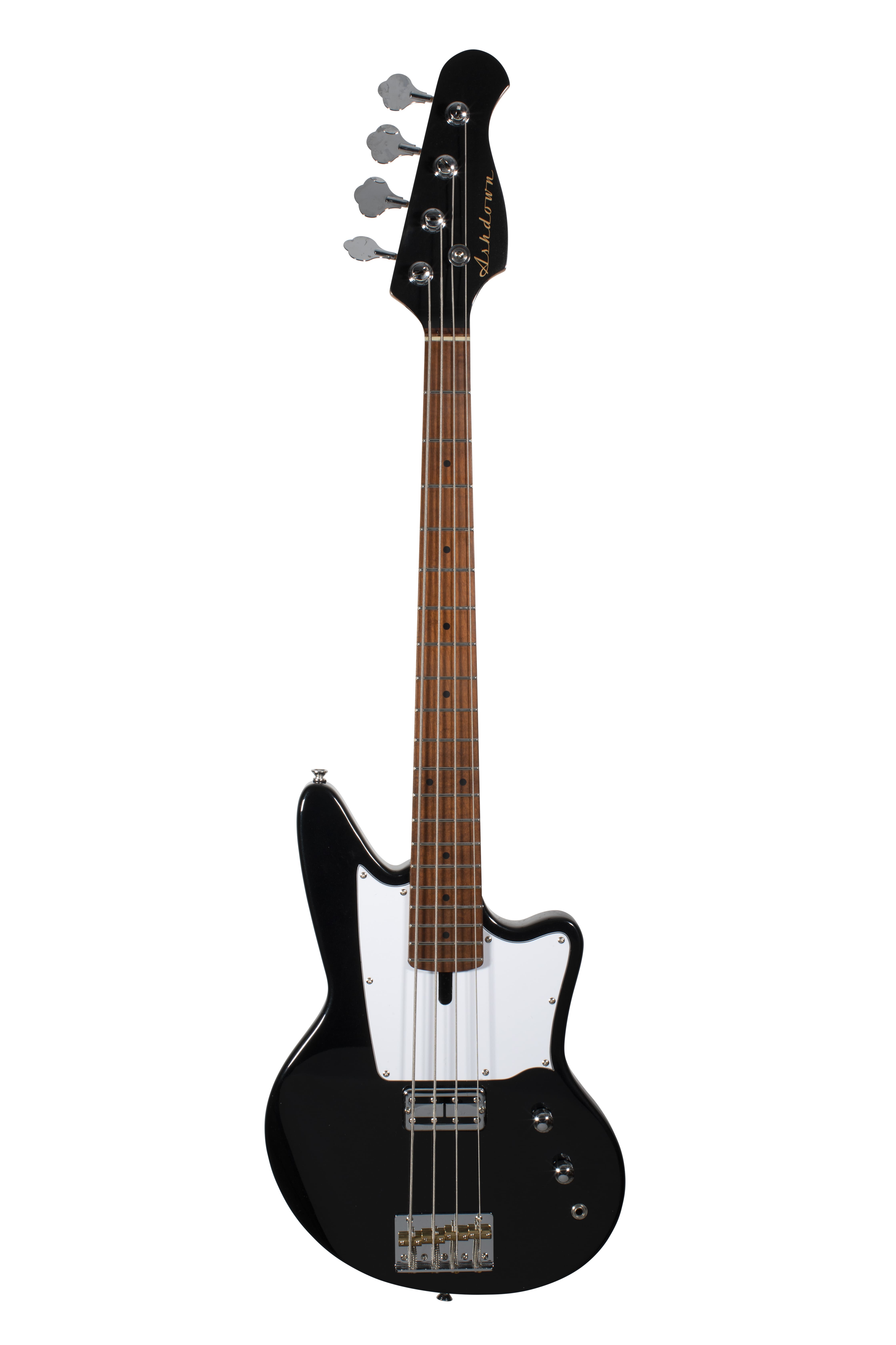 Roasted Capri Gloss Black 4-String E-Bass