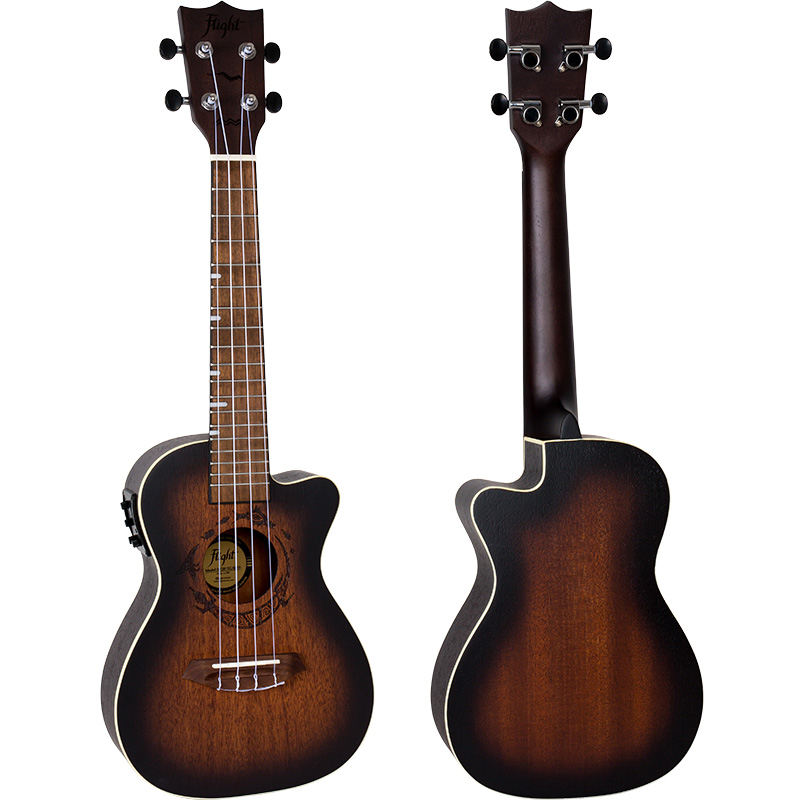 DUC380 CEQ Amber Electro-Acoustic Concert Ukulele