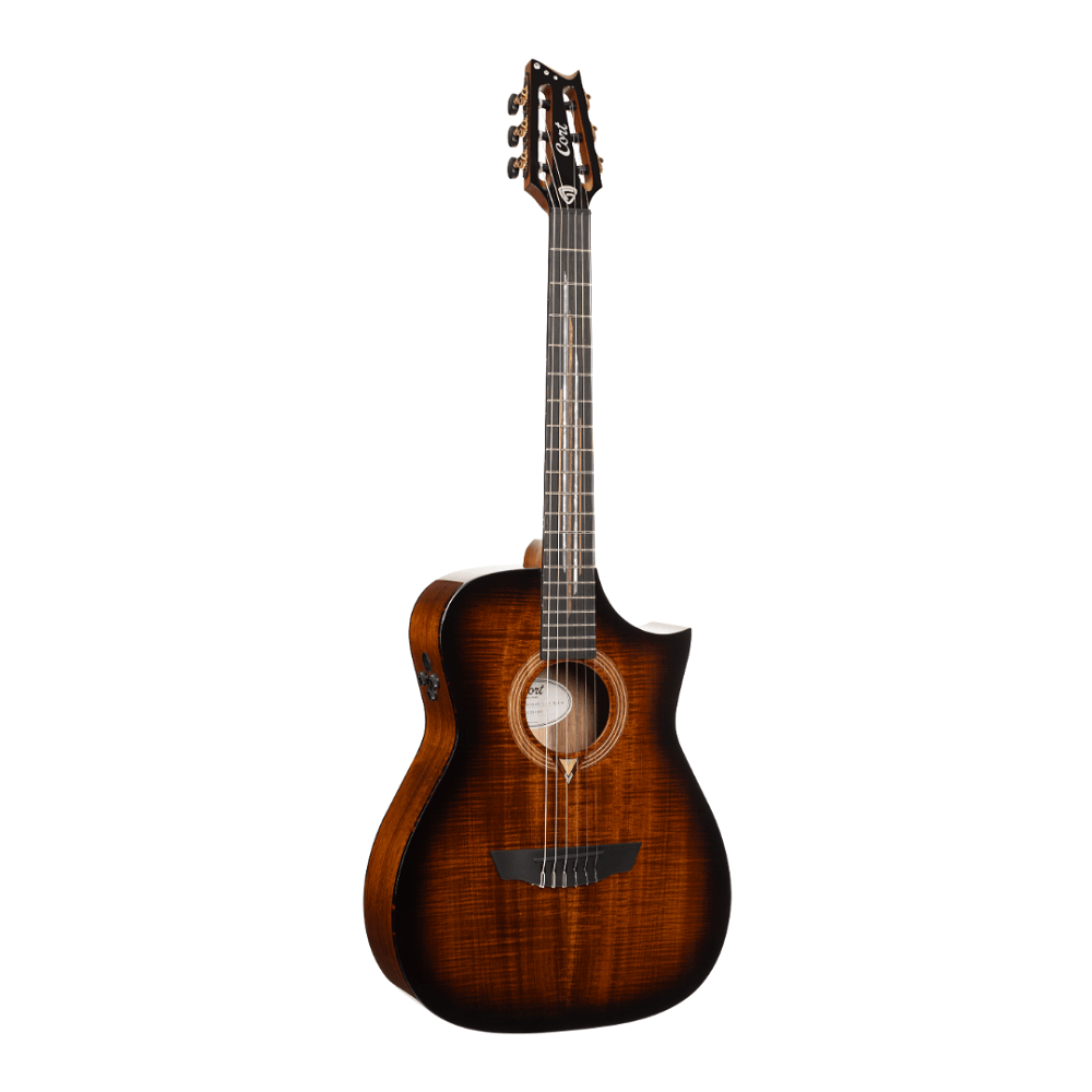 Luxe Nylon Natural Frank Gambale Signature Konzertgitarre