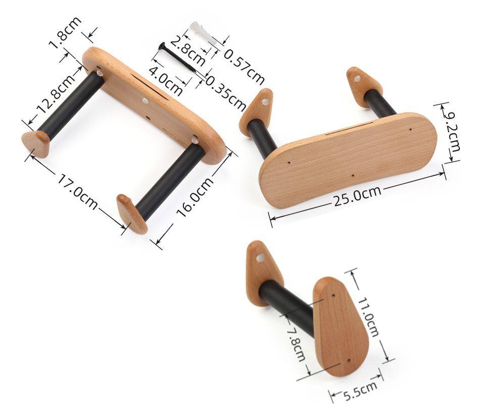 GH-20-2 Gitarren-Wandhalter