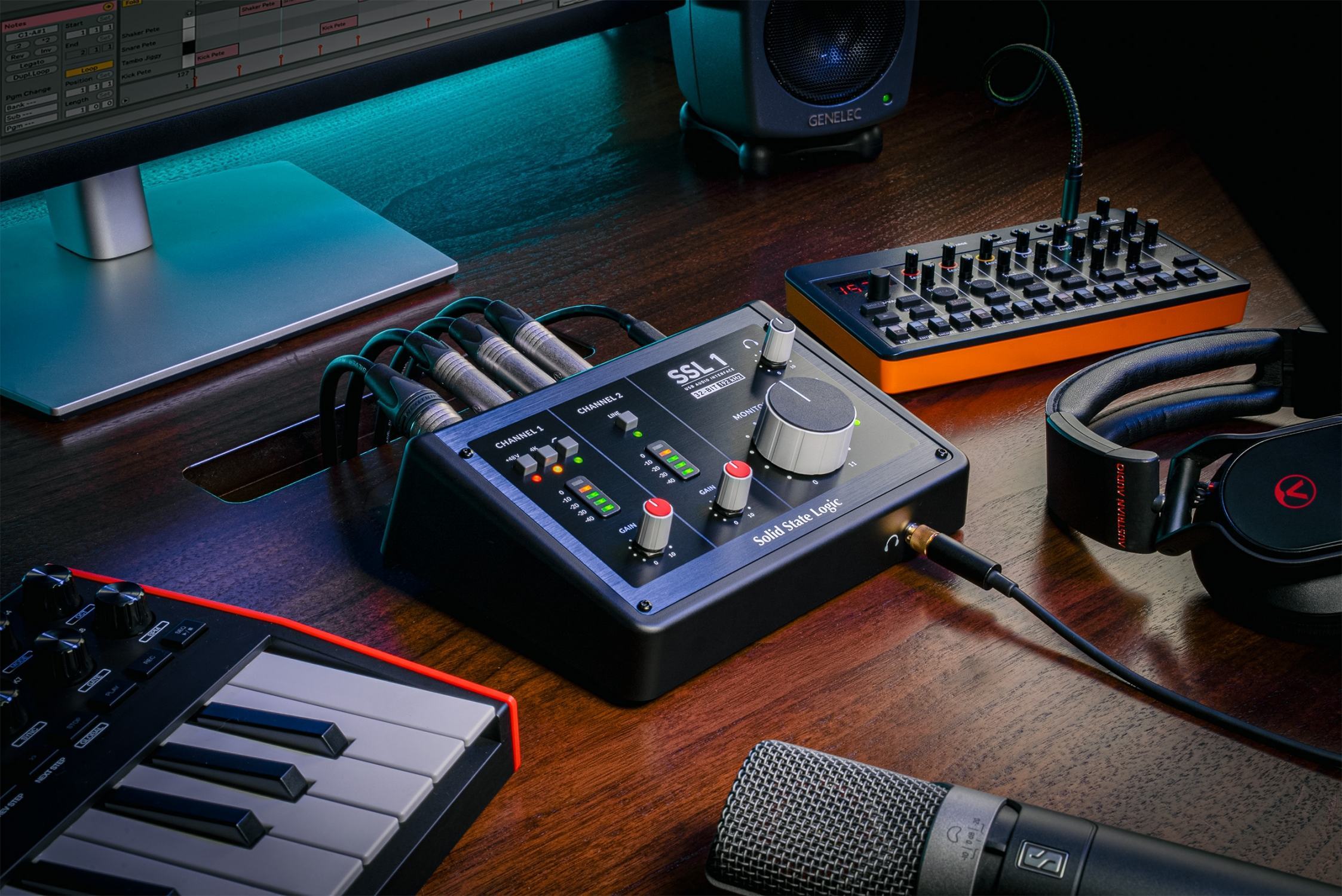SSL1 - 2 IN/2 OUT USB-C Audio Interface