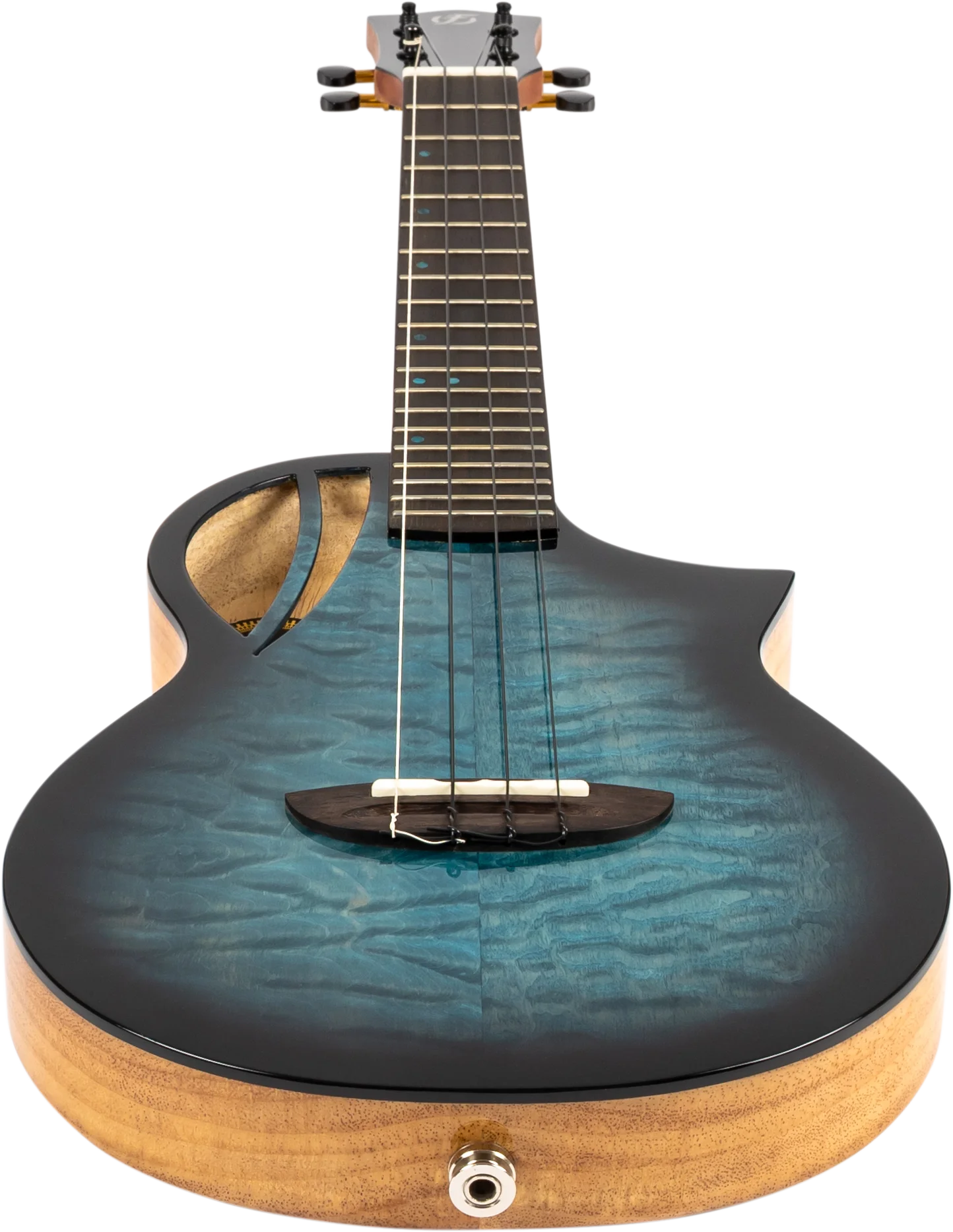 Aviator Quilted Maple Tenor Ukulele CE   