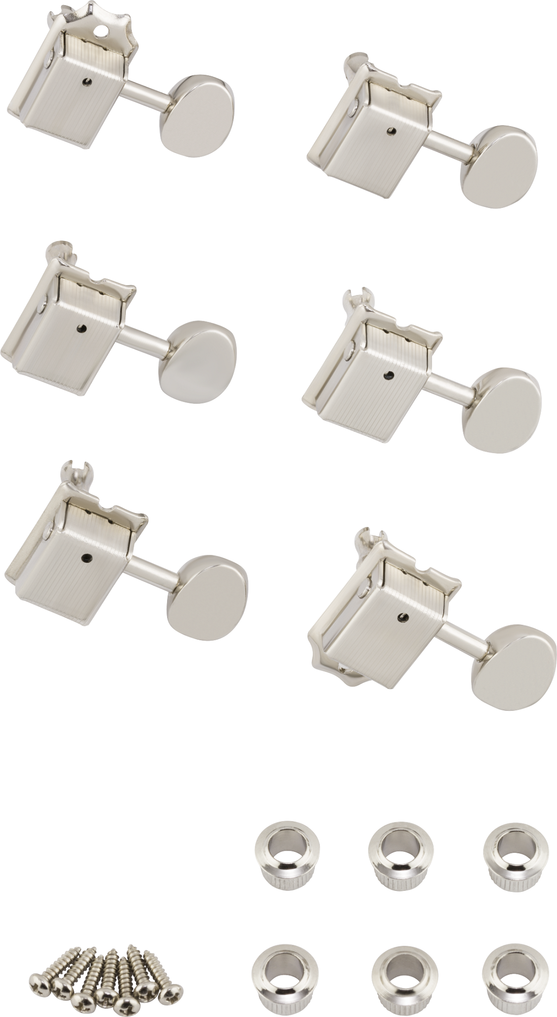 Vintage-Style Strat/Tele Tuners Nickel