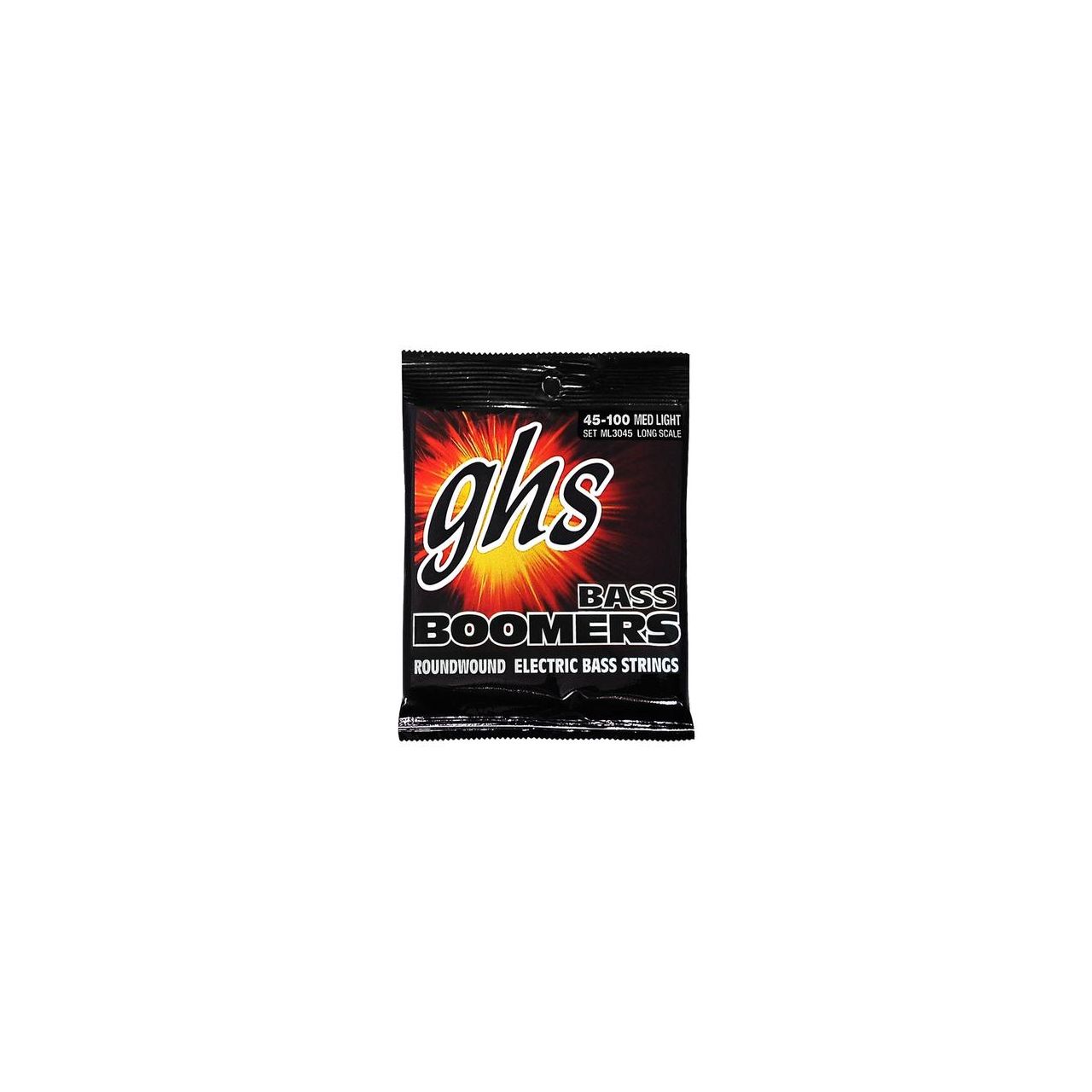 Bass Boomers - ML3045 - Bass String Set, 4-String, Medium Light, .045-.100