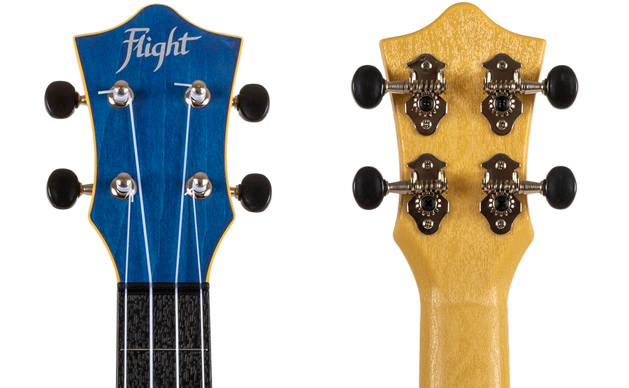 TUSL35 Dark Blue Travel Concert Scale Soprano Ukulele