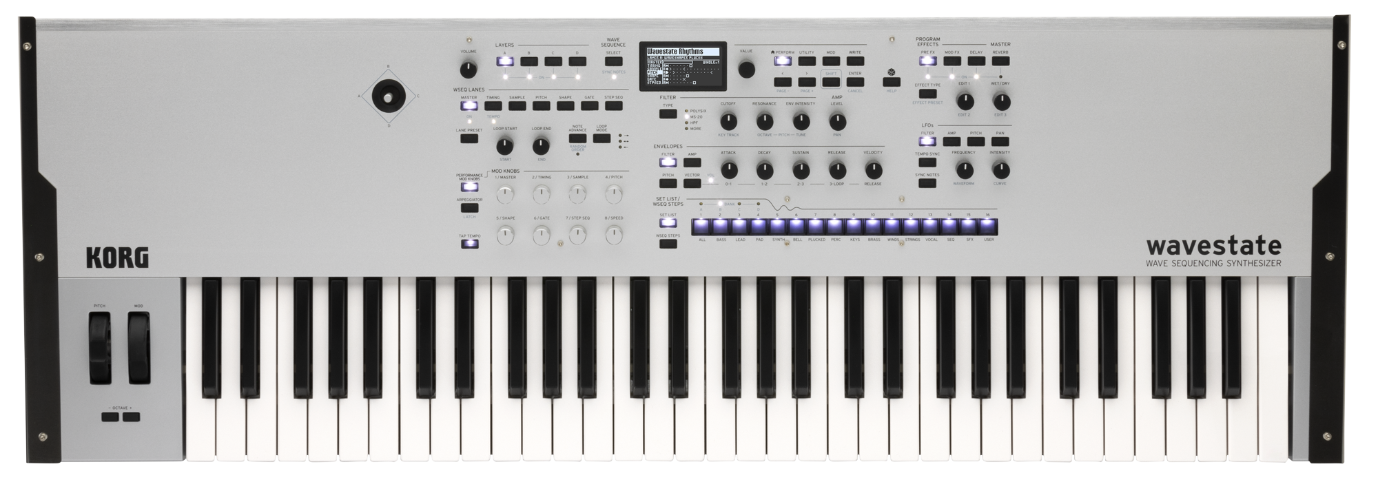 wavestate SE Platinum (Limited Edition) Synthesizer, digital,WAVE-Sequencing 2.0, 61 Tasten,inkl. Ha