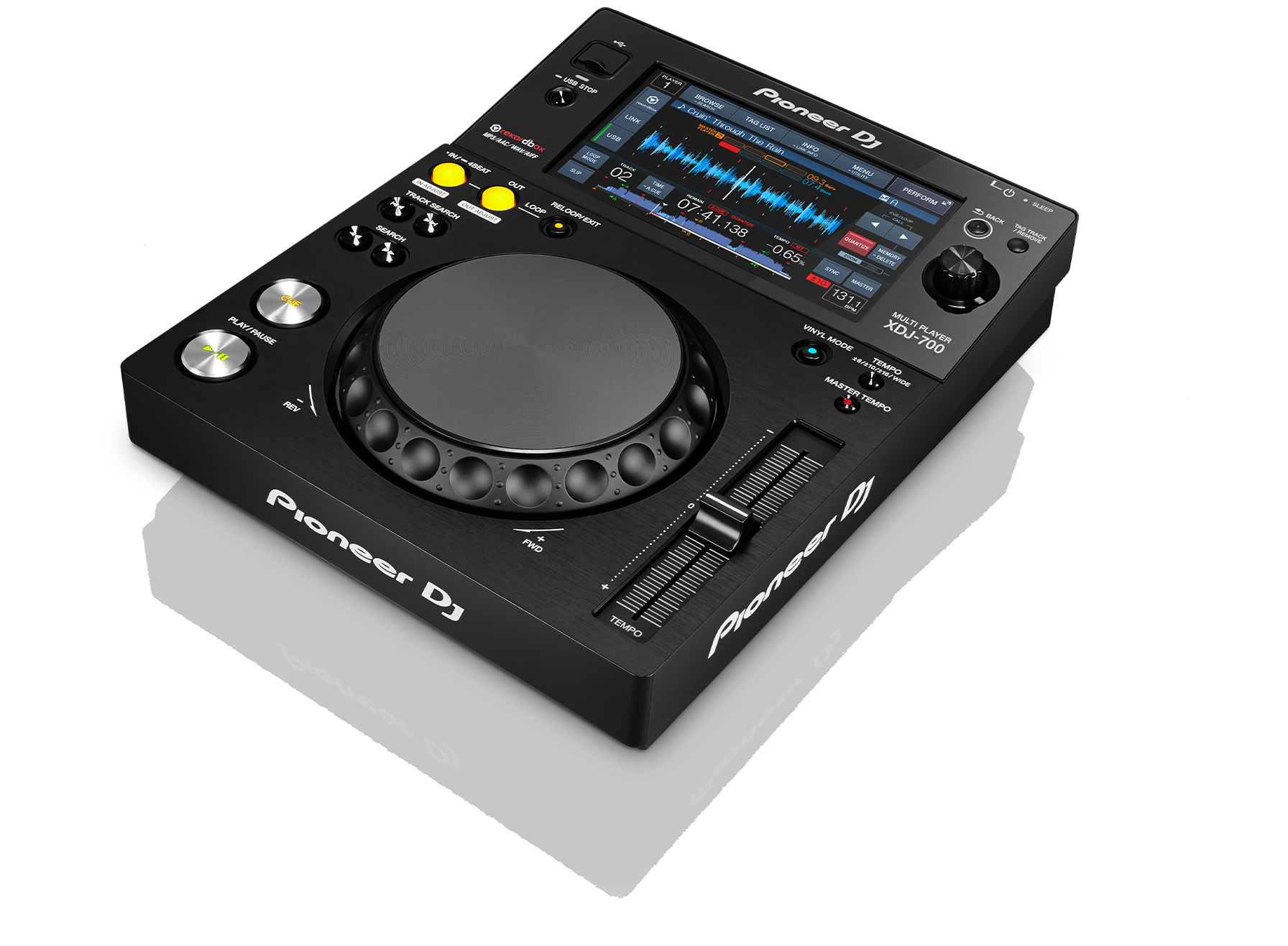 XDJ-700 DJ Multiplayer mit Touchscreen  