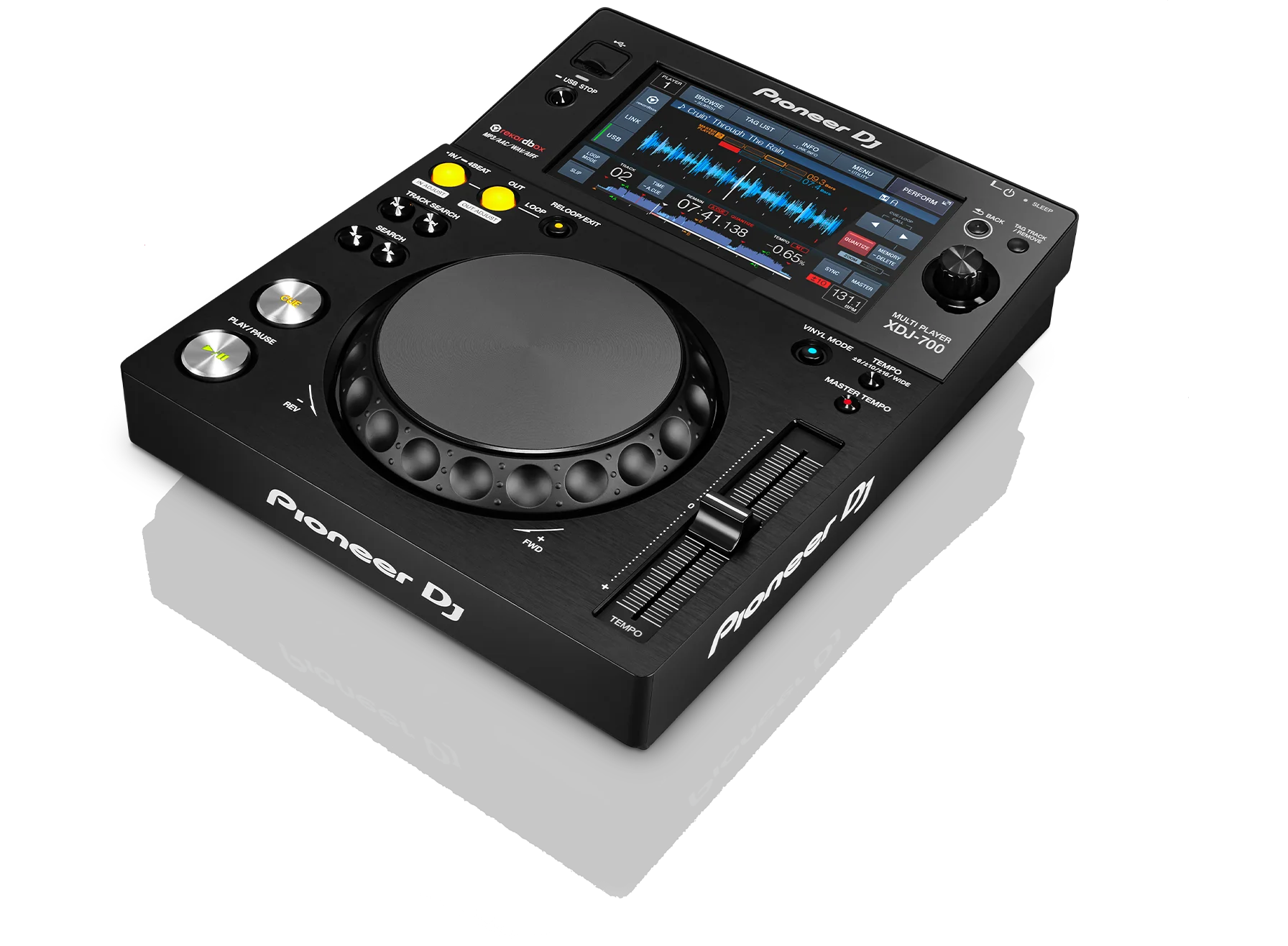 XDJ-700 DJ Multiplayer mit Touchscreen  