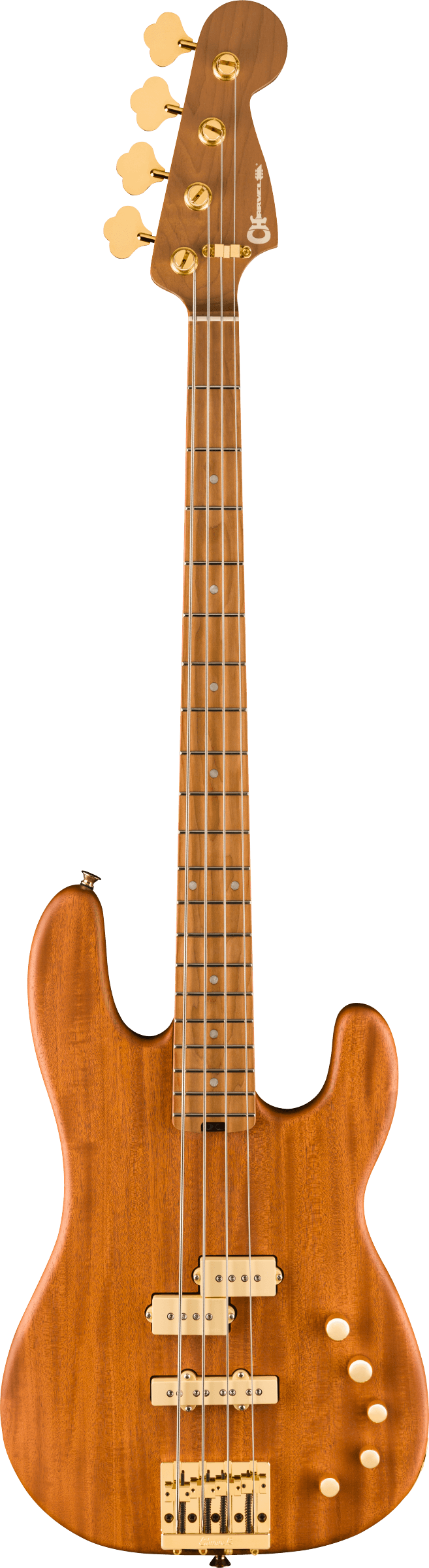 Pro-Mod San Dimas® Bass PJ IV Natural Mahogany