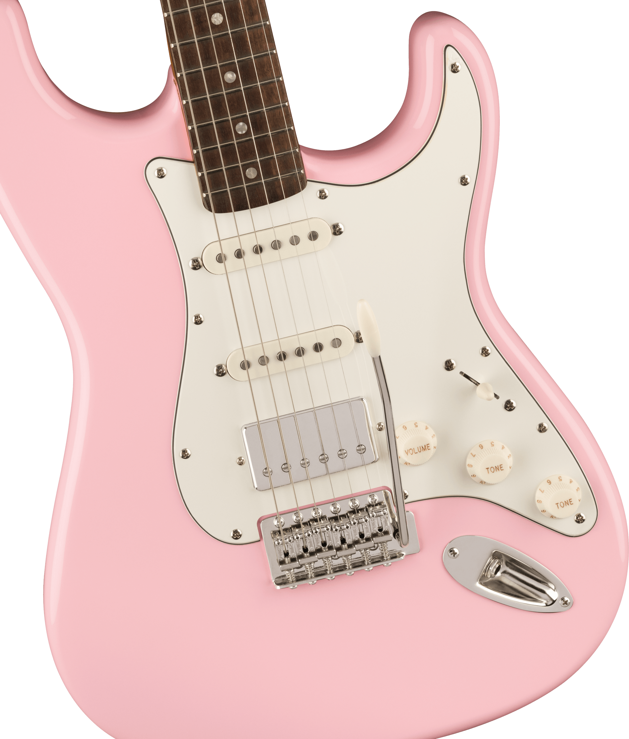 FSR Classic Vibe '60s Stratocaster® HSS, Laurel Fingerboard, Shell Pink