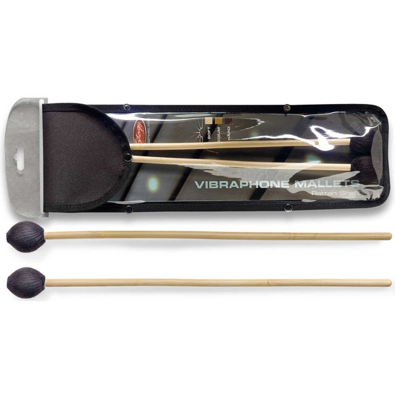 2 VIBRAPHONE MALLETS-HARD