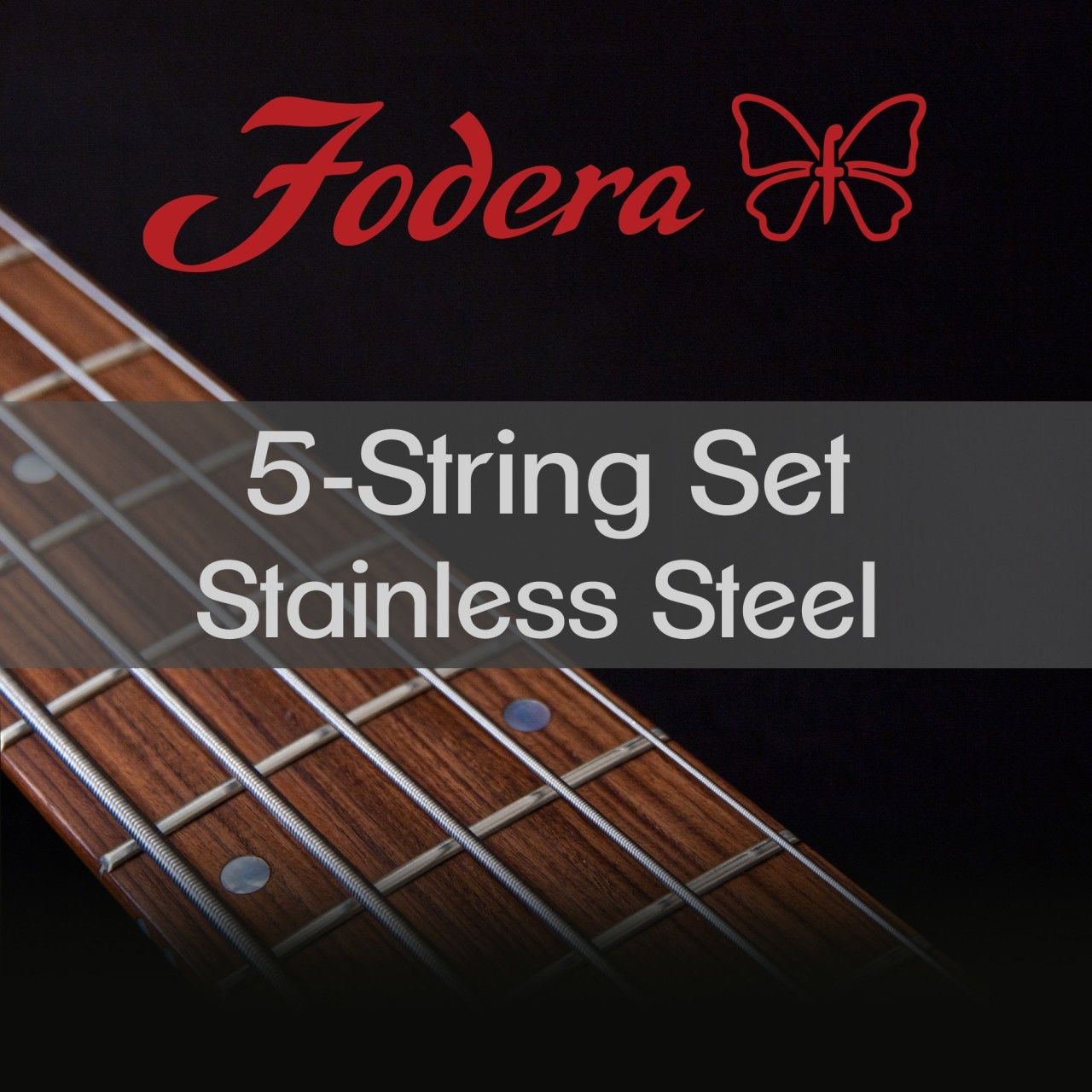 SS45130 5-String Set Stainless Steel