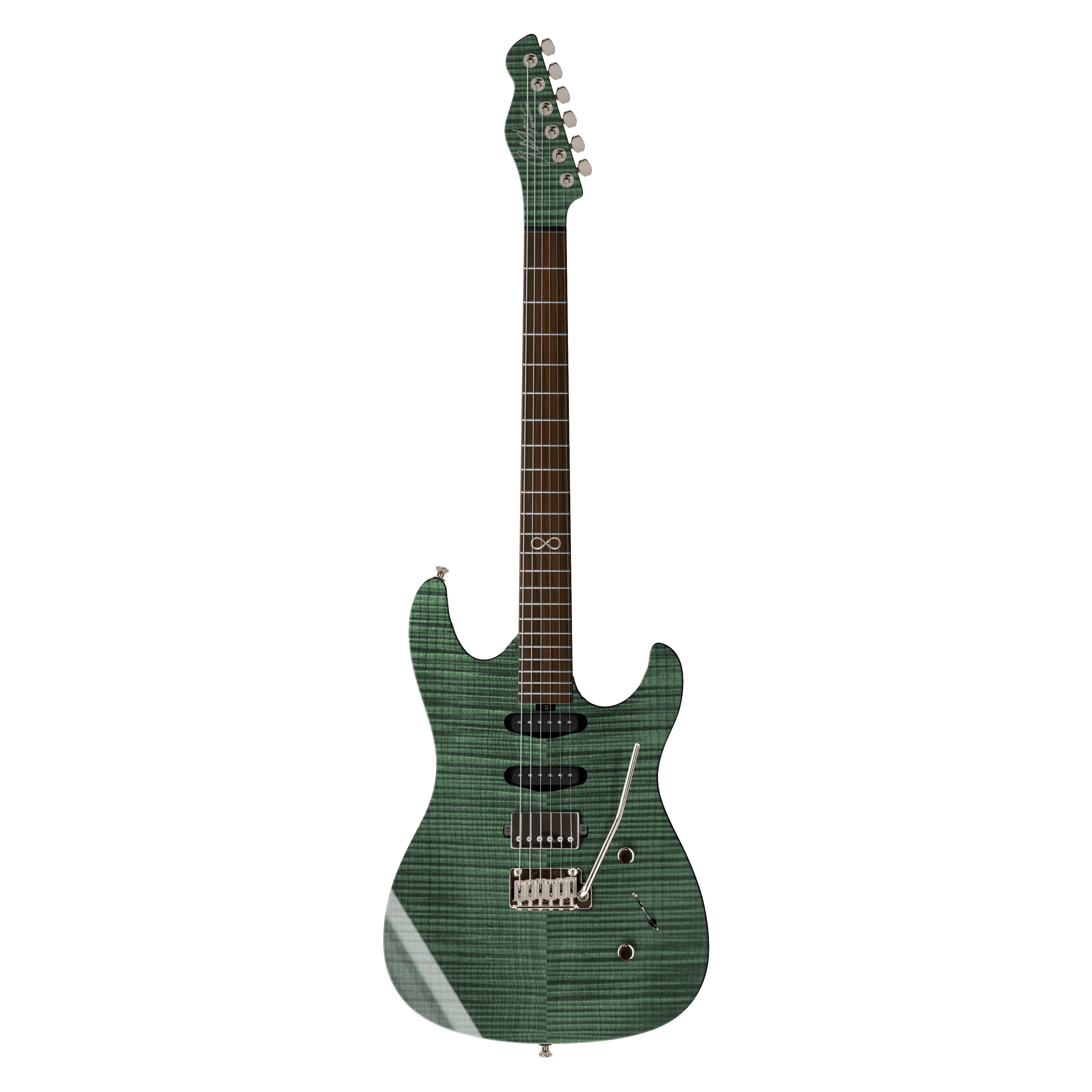 Scout Traditional Wildwood Cluaran Green E-Gitarre