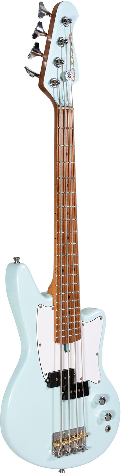 Roasted Capri 23 Ice Blue 4-String E-Bass