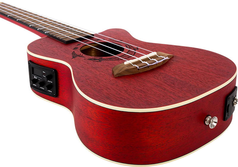 DUC380 CEQ Coral Concert Ukulele
