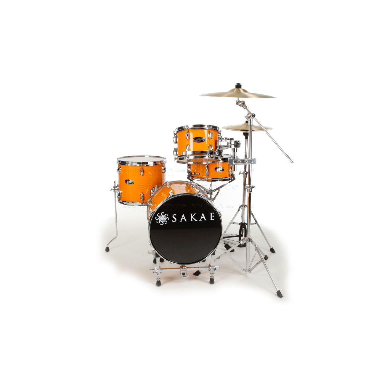 Pac-D Compact Drumset Orange