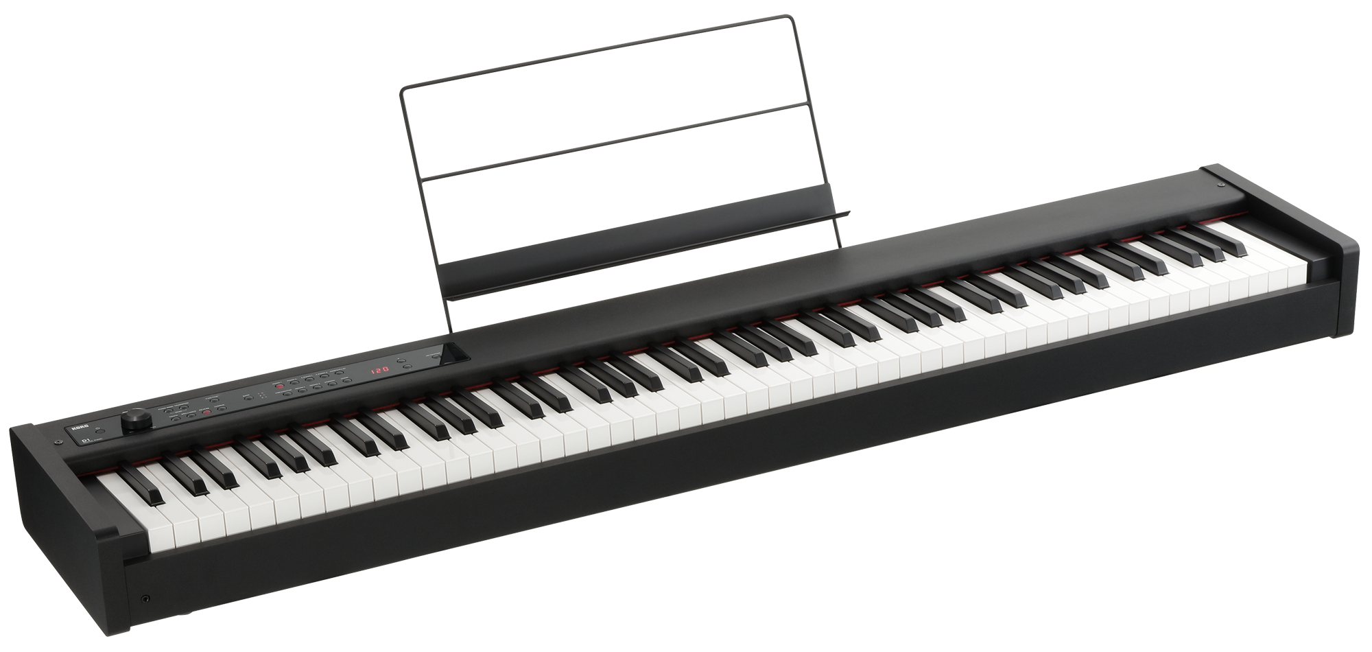 D1 Stagepiano in Schwarz