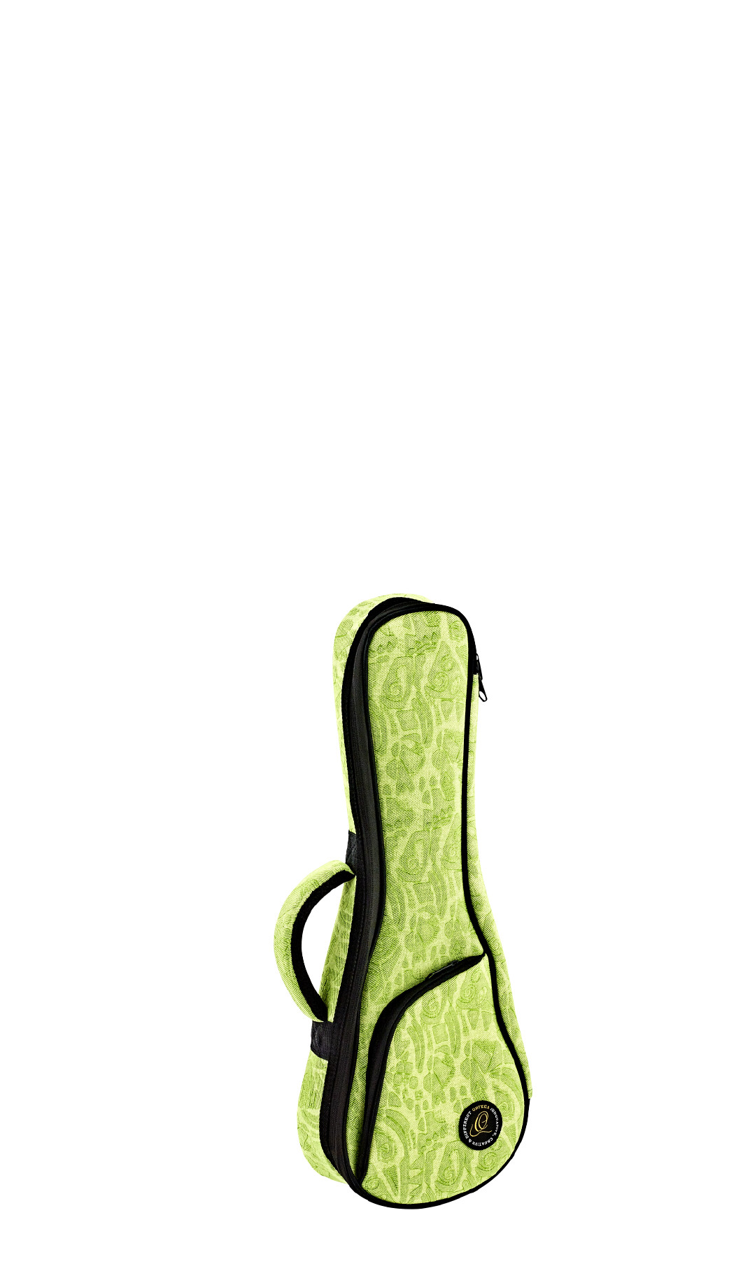 Gigbag Sopran Ukulele Denim Look Green