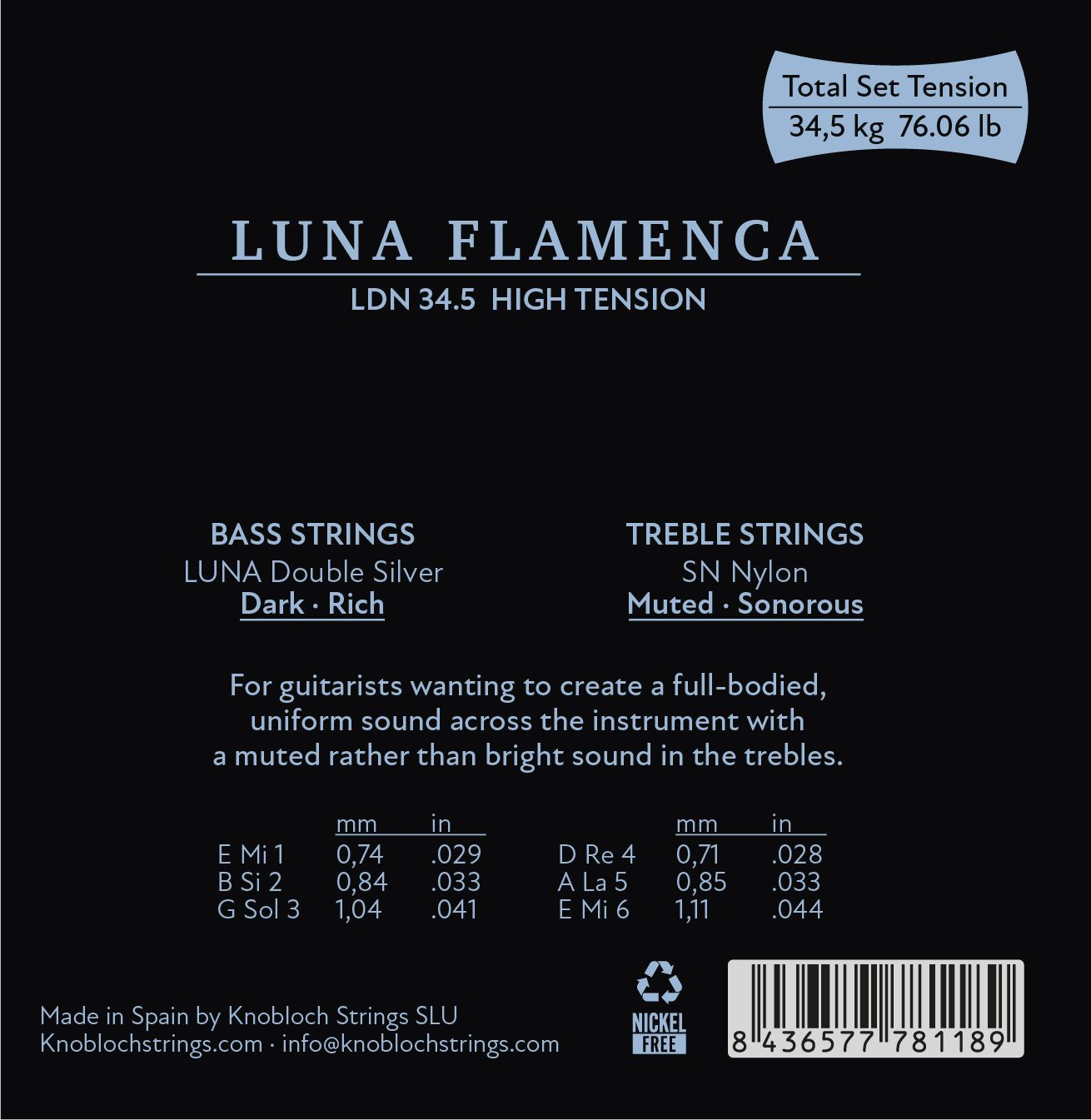 Luna Flamenca Line LDN34.5, High Tension