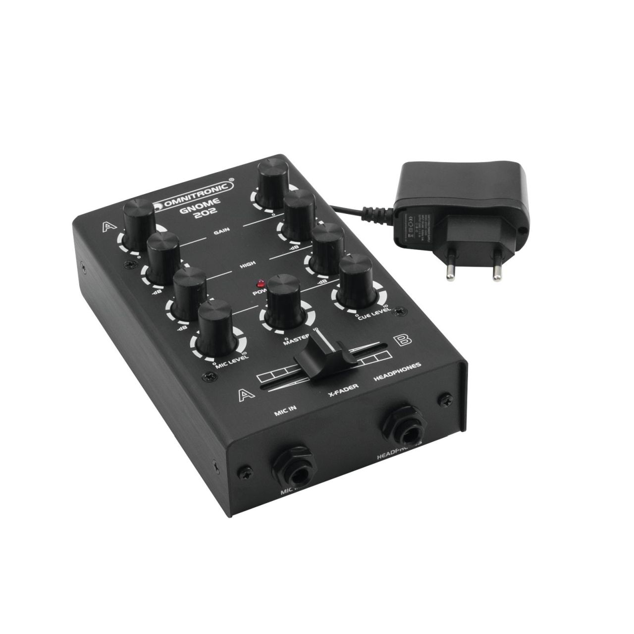 GNOME-202 Mini-Mixer schwarz GNOME-202 Mini-Mixer schwarz
