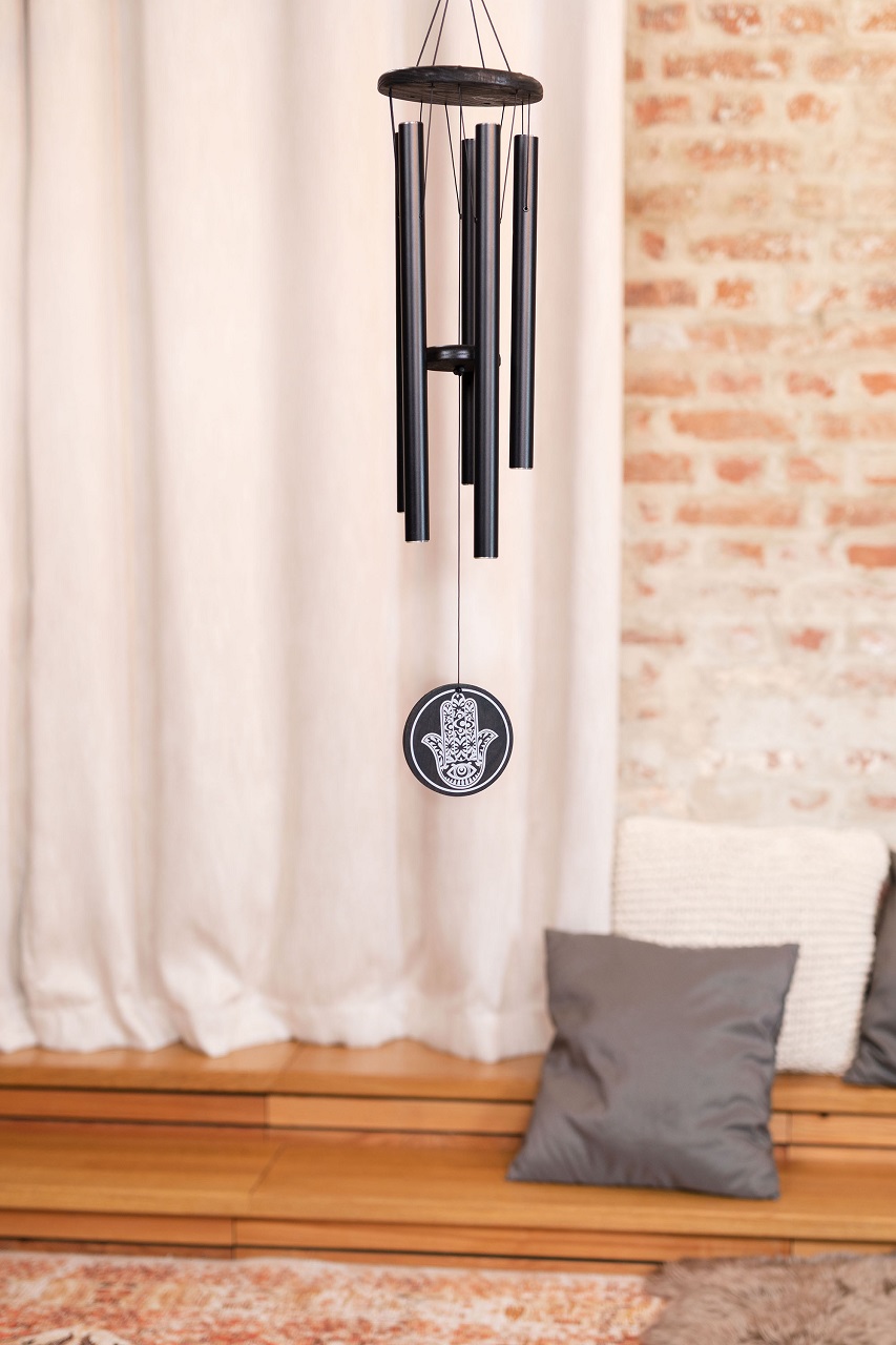 Hamsa Meditation Chime 36" / 90 cm, Schwarz
