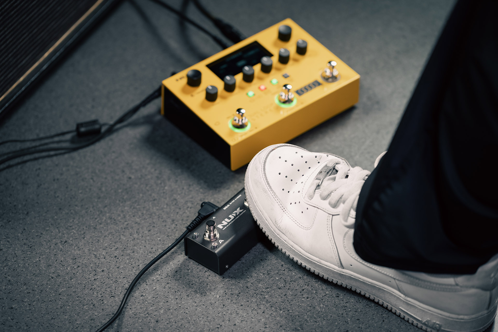 NUX Dual Loop Stereo Looper Pedal für Live Auftritte