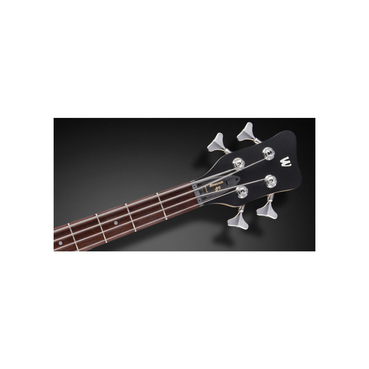 Teambuilt Pro Series Streamer CV, 4-String - Solid Creme White High Polish