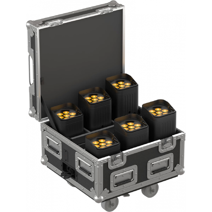 Smart BatPlusNeo Pack - 6er Set Akkubetriebener LED-Scheinwerfer