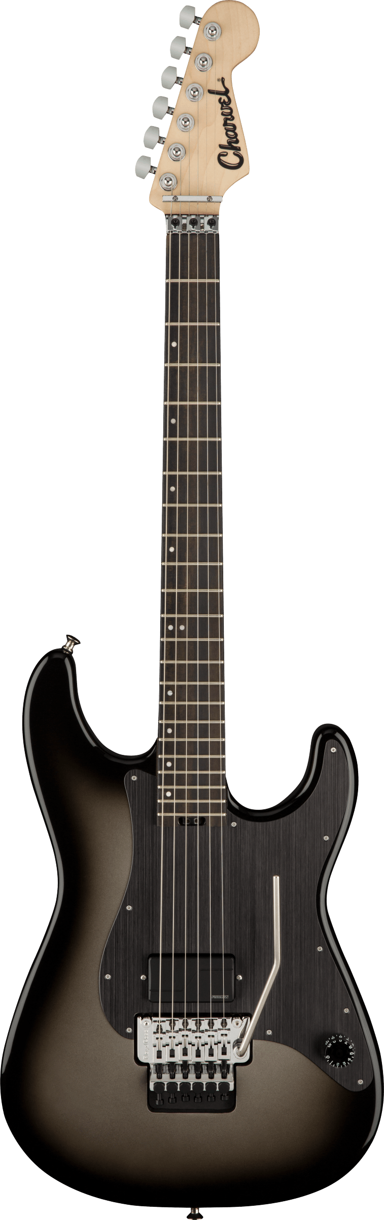 Phil Sgrosso Signature Pro-Mod So-Cal Style 1 H FR E, Ebony Fingerboard, Silverburst