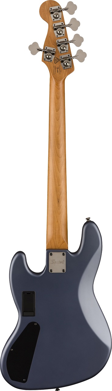 FSR Contemporary Active Jazz Bass® HH V, Roasted Maple Fingerboard, Midnight Satin