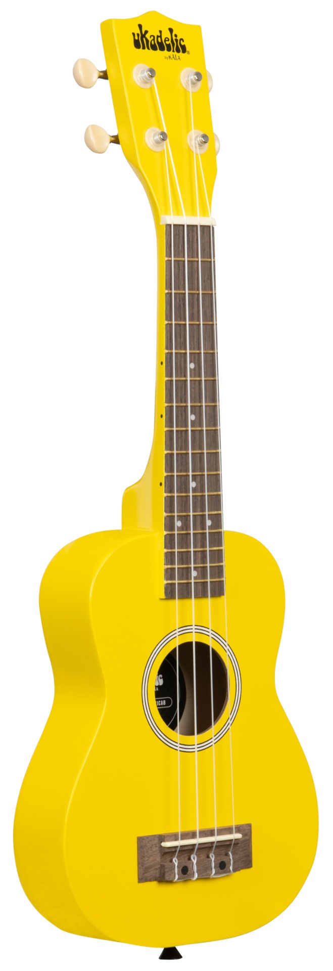 Ukadelic UK-TAXICAB - Taxi Cab Soprano Ukulele, with Tote Bag