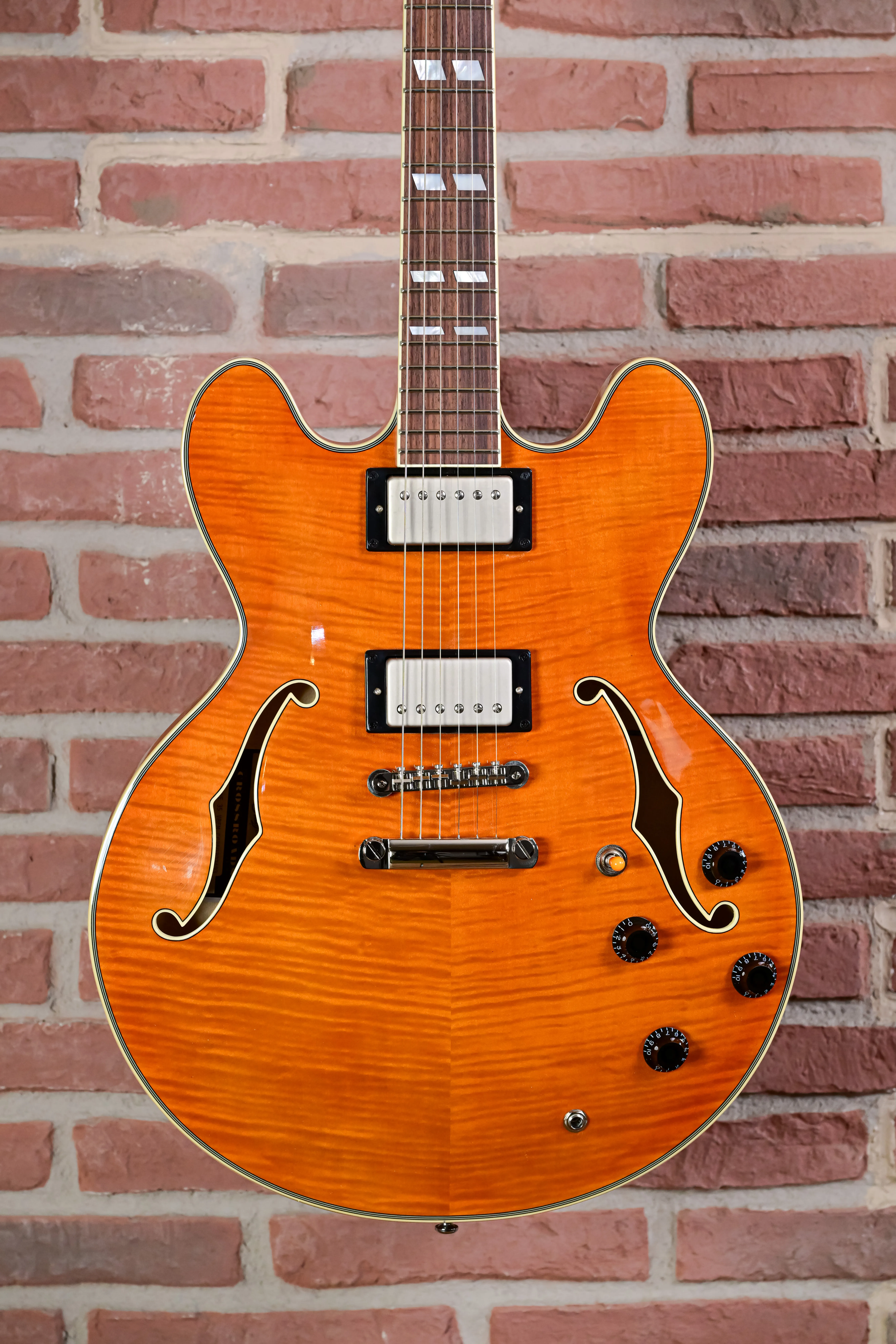 CR Thinline 35 FM Vintage Blonde Semi-Hollowbody