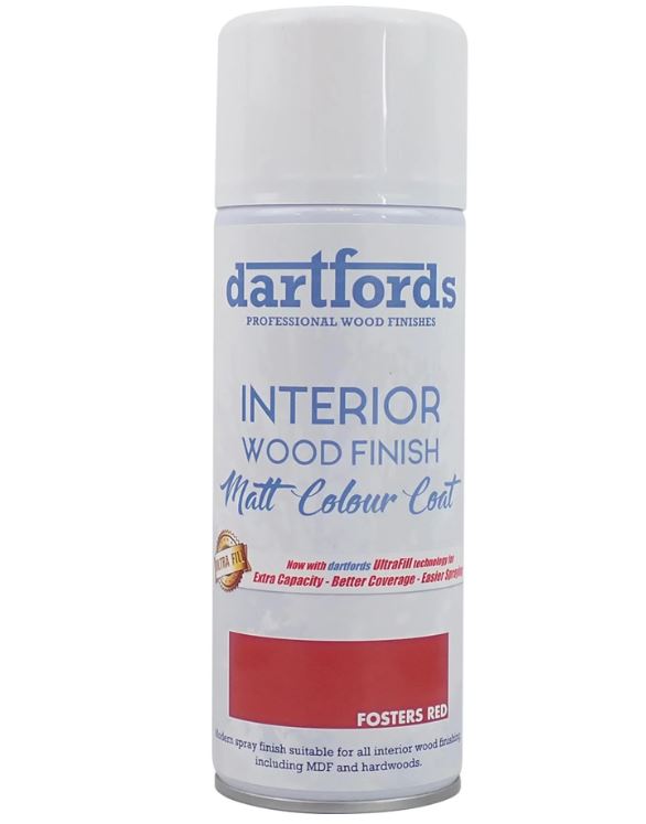 Nitrocelluloselack Fosters Red  - 400ml Aerosol