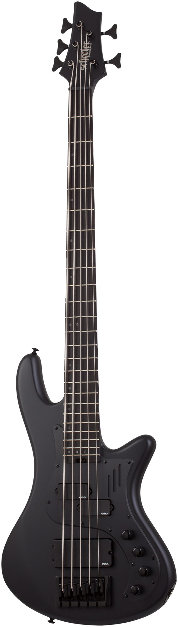 Stiletto-5 Stealth Pro Bass Satin Black