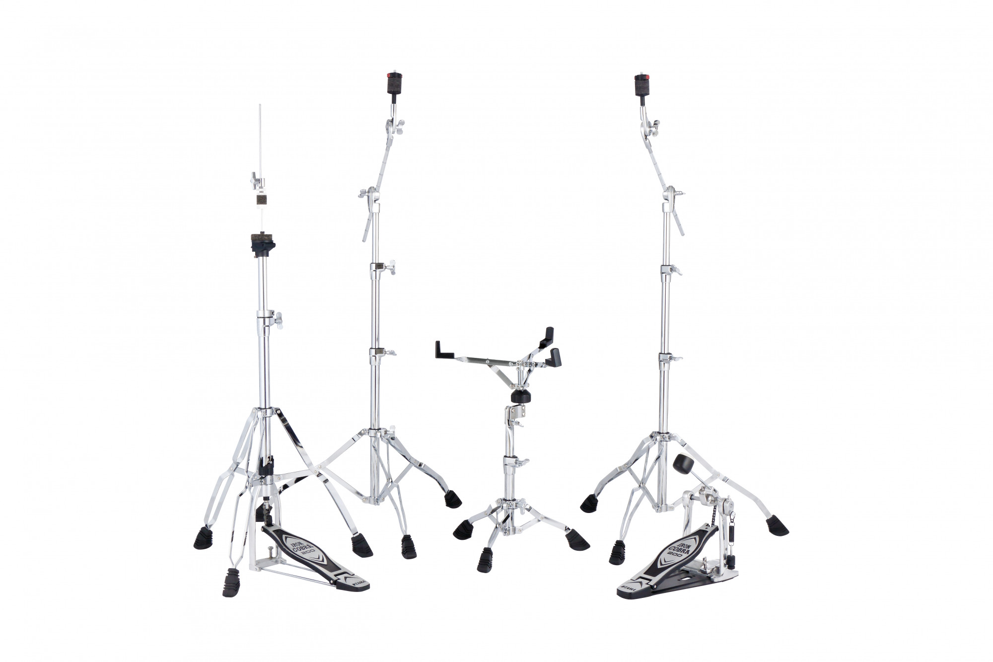 Superstar Classic Drum Set 3 teilig - Transparent Black