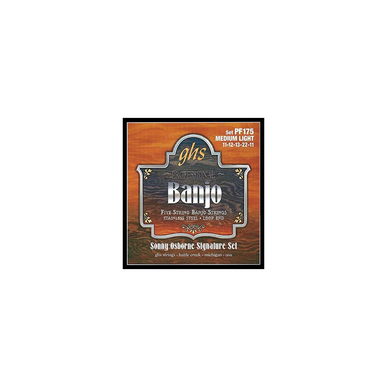 PF175 Sonny Osbourne Banjo String Set 011-022